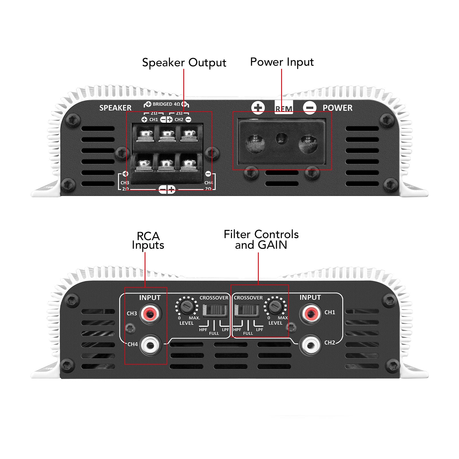 Taramps DS 1200x4 Car Audio Amplifier - 7