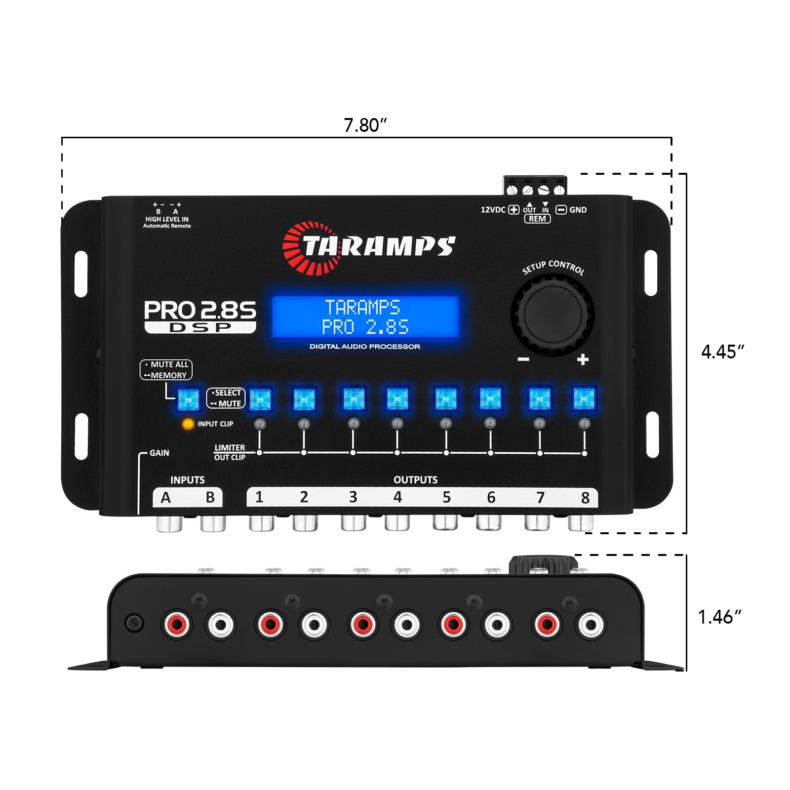 Taramps PRO 2.8S Audio Processor - 6