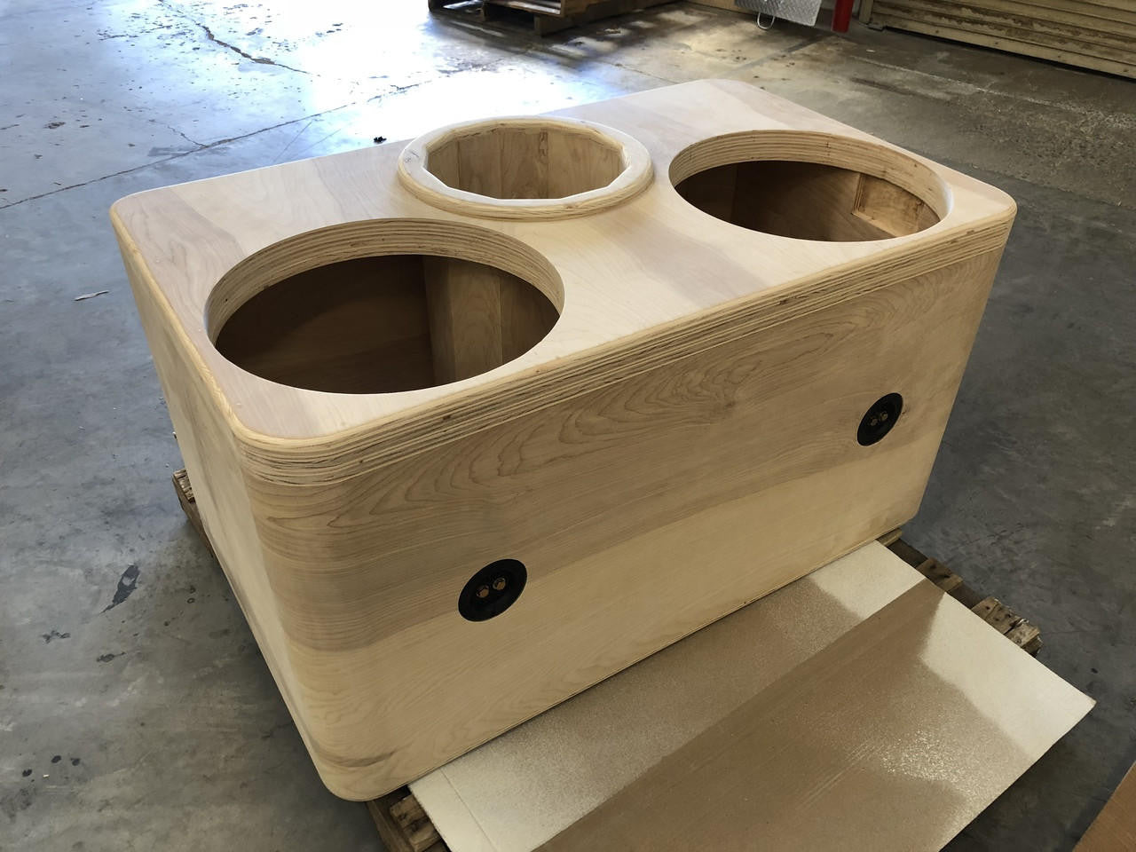 Down4Sound Dual 18" Custom Kerf Ported Subwoofer Box (hand Made IN The Usa) Subwoofer Enclosure