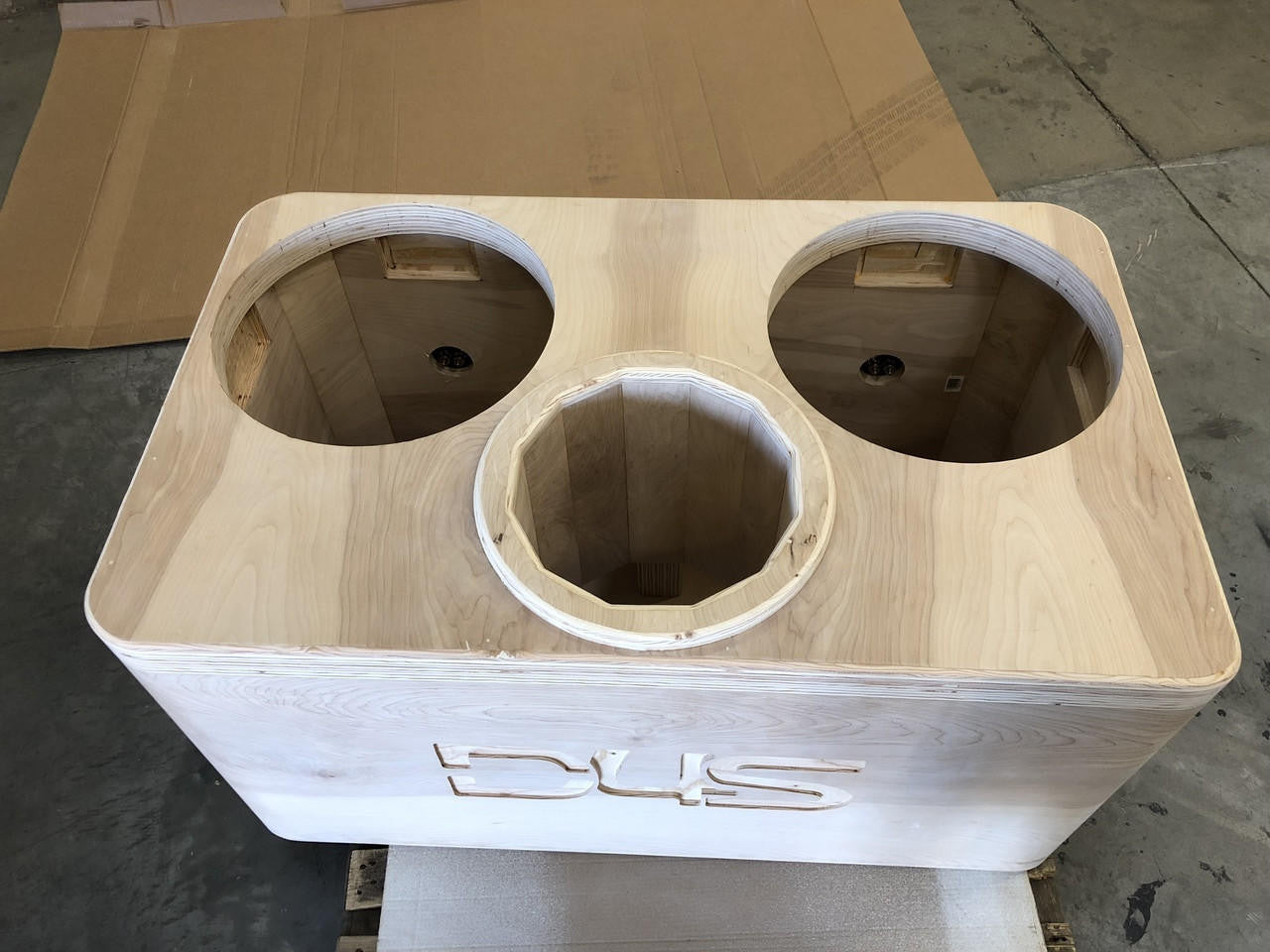 Down4Sound Dual 18" Custom Kerf Ported Subwoofer Box (hand Made IN The Usa) Subwoofer Enclosure