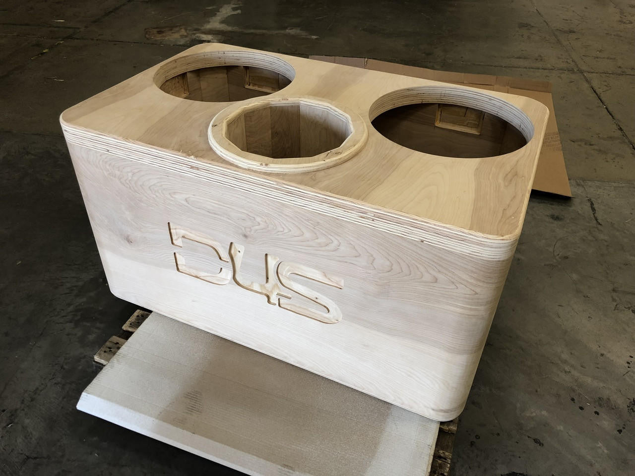Down4Sound Dual 18" Custom Kerf Ported Subwoofer Box (hand Made IN The Usa) Subwoofer Enclosure