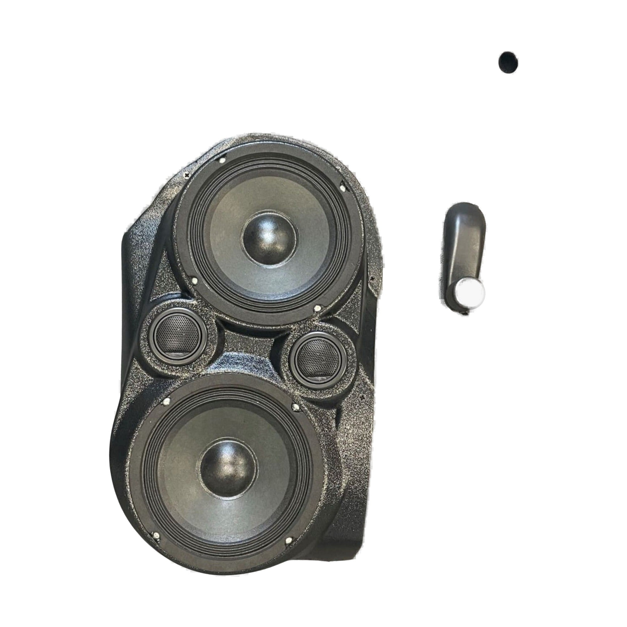 Custom Speaker Pods 10-GM-FP-LH-MW-FD-EA Dual 6.5" and Dual Tweeter Pods - 10-13 Silverado