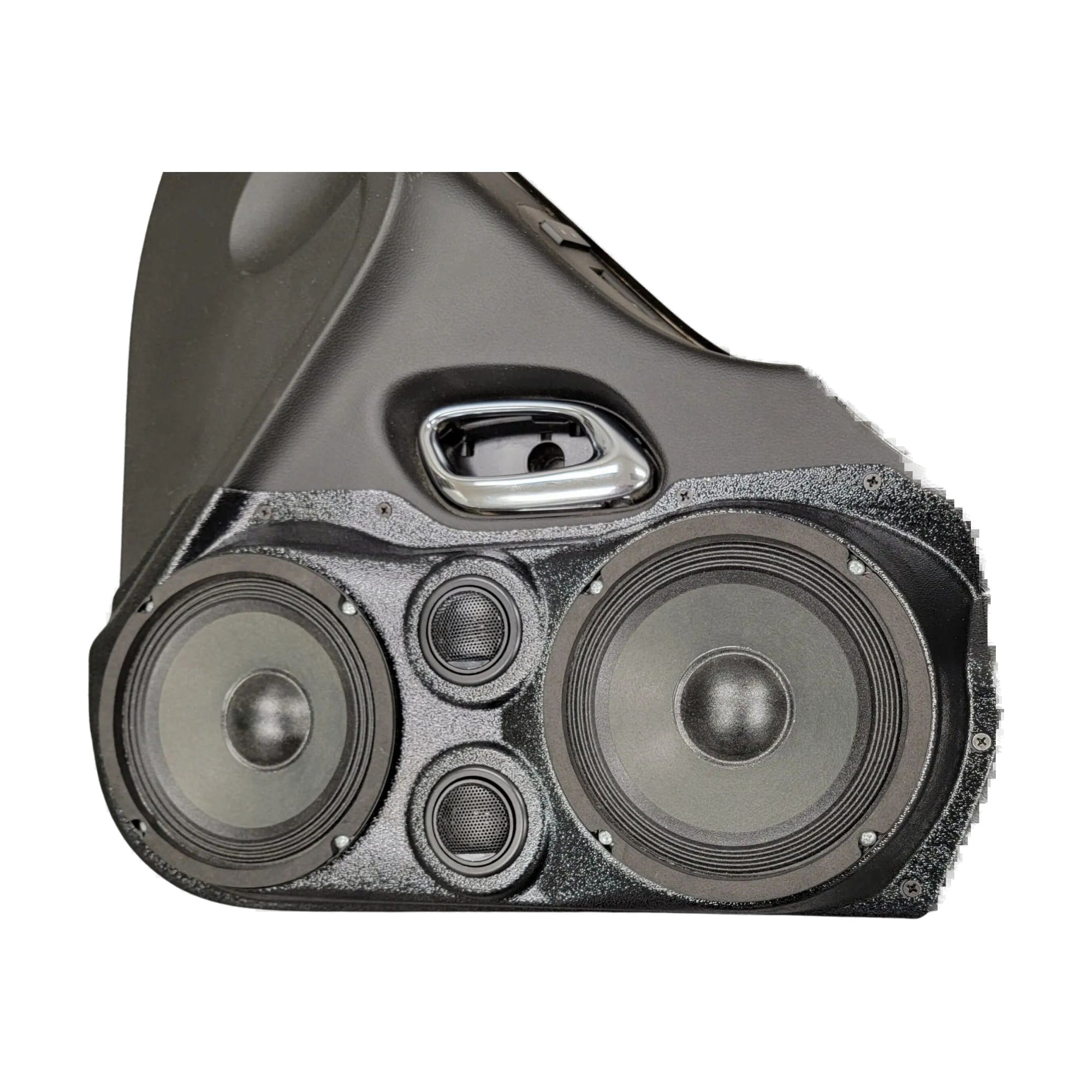 Custom Speaker Pods 10-CH-CM-UV-AL-FD-EA Dual 6.5" and Dual Tweeter Pods - 10-15 Camaro