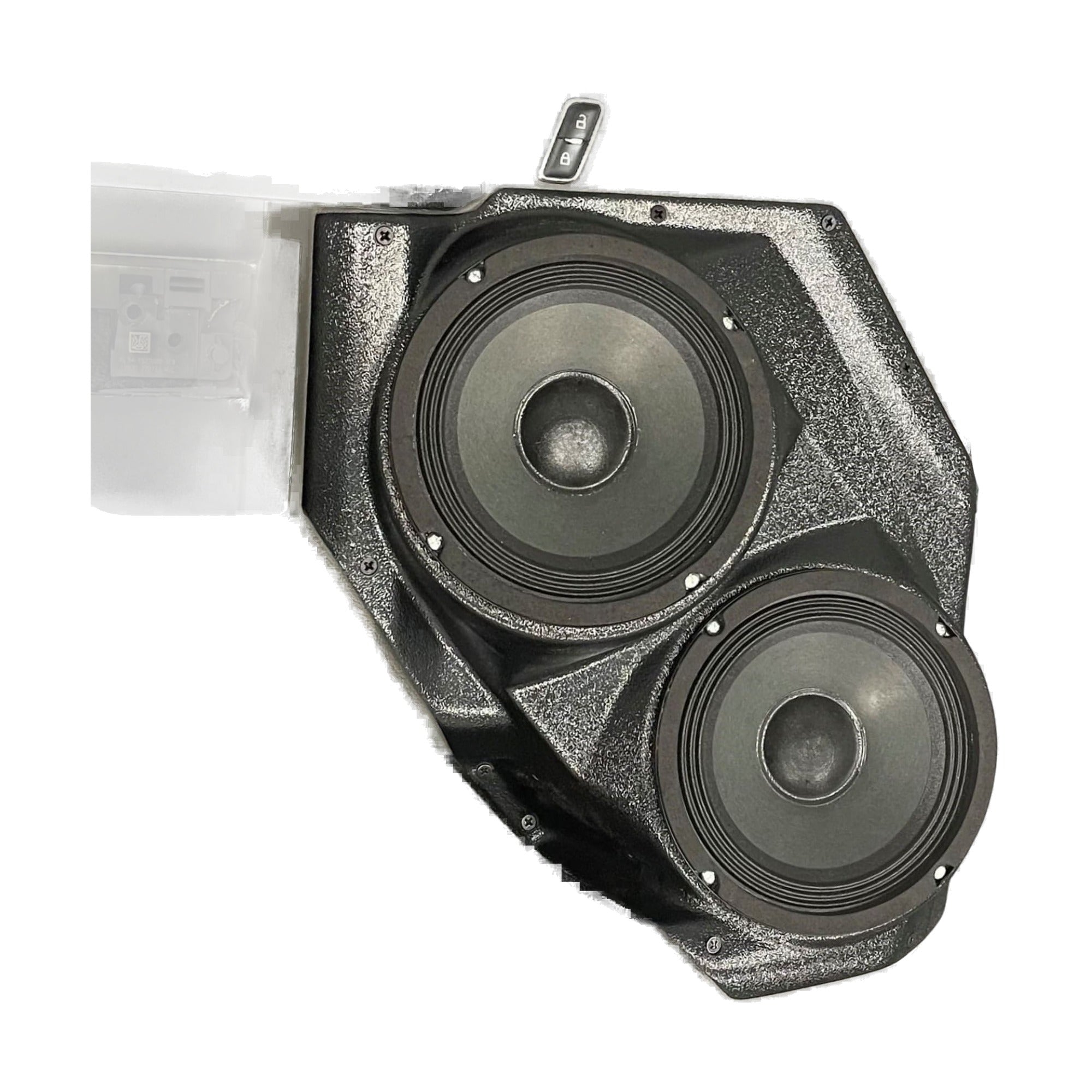 Custom Speaker Pods 15-FD-FP-UV-EW-FD-D6 Dual 6.5" Front Pods - 15-20 F-150