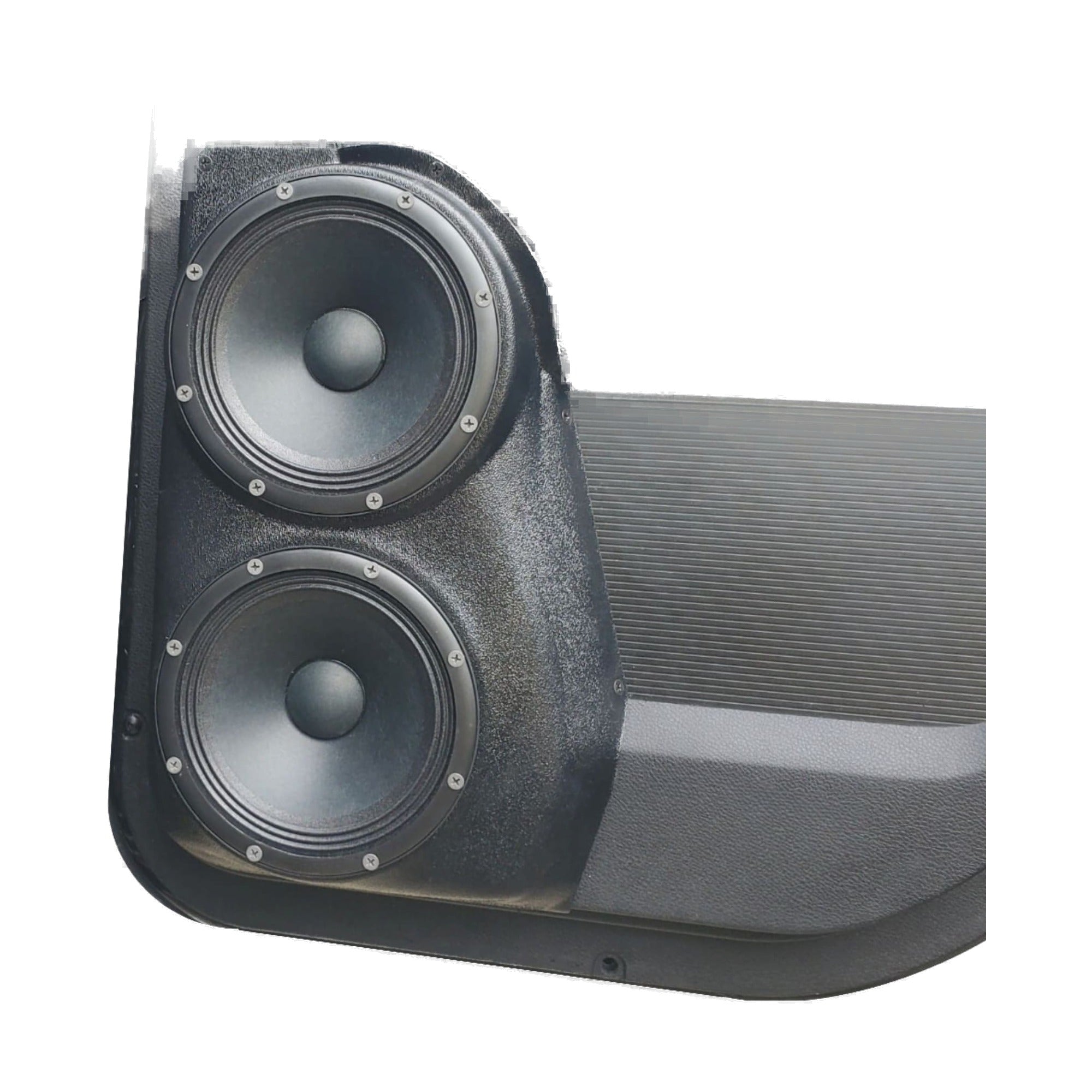 Custom Speaker Pods 09-DD-FP-EC-MW-RD-D6 Dual 6.5" Rear Pods - 09-18 Ram