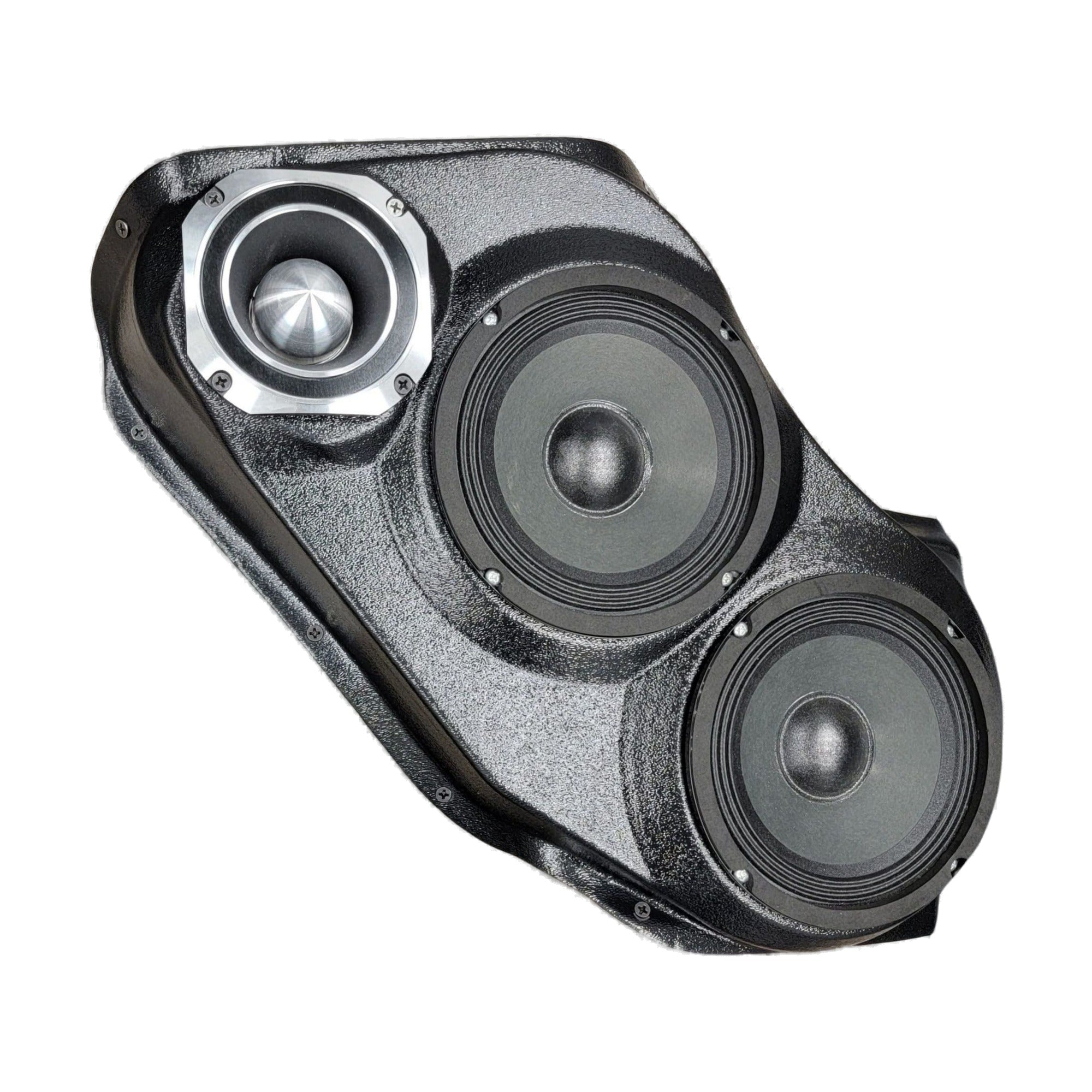 Custom Speaker Pods 00-GM-FT-UV-EW-FD-E4 Dual 6.5" + 4" Front Pods - 00-06 Escalade