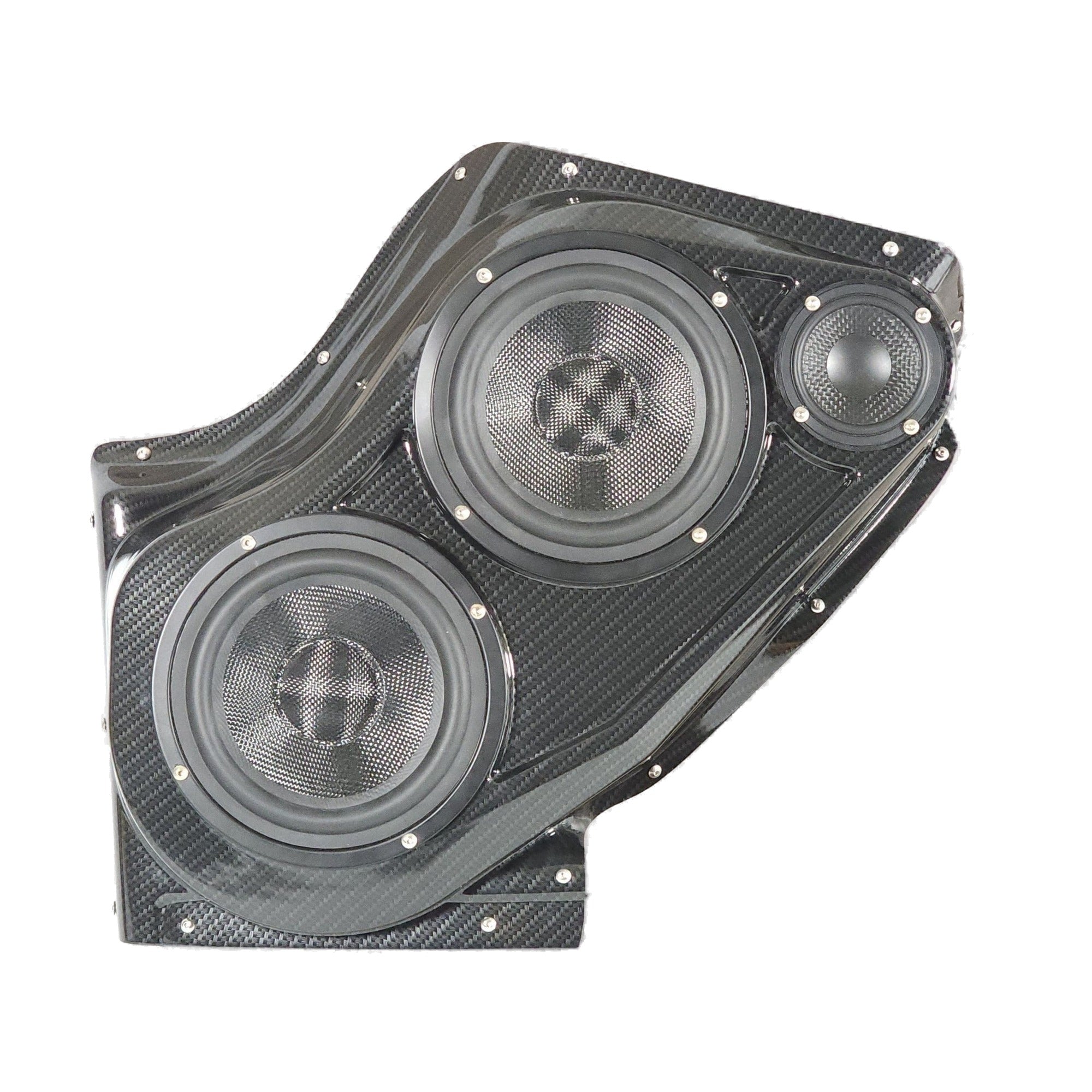 Custom Speaker Pods 00-GM-FT-UV-EW-FD-E3 Dual 6.5" + 3.5" Front Pods - 00-06 Escalade