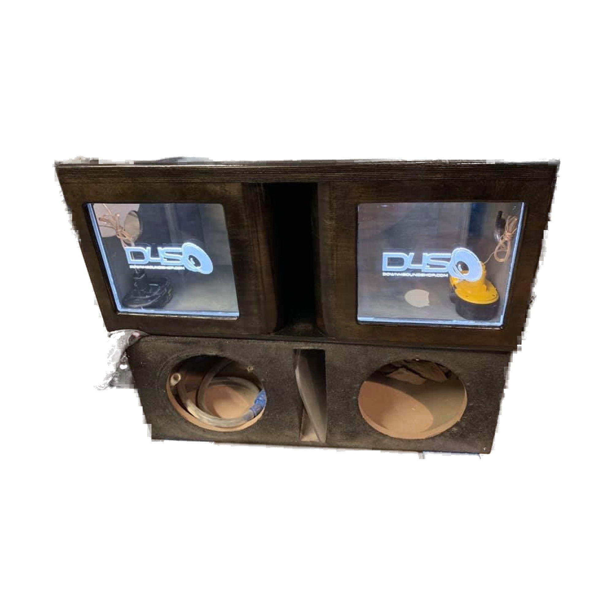 Down4Sound Dual 6.5" OR 8" Custom Kerf Ported Subwoofer Box (hand Made IN The Usa) Subwoofer Enclosure