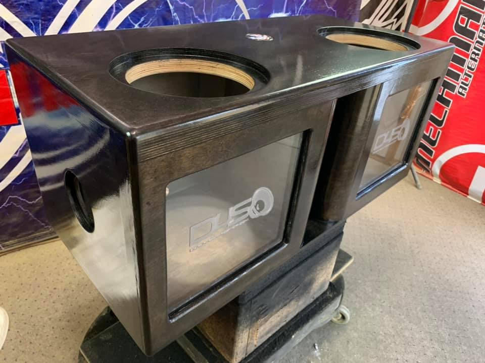 Down4Sound Dual 6.5" OR 8" Custom Kerf Ported Subwoofer Box (hand Made IN The Usa) Subwoofer Enclosure