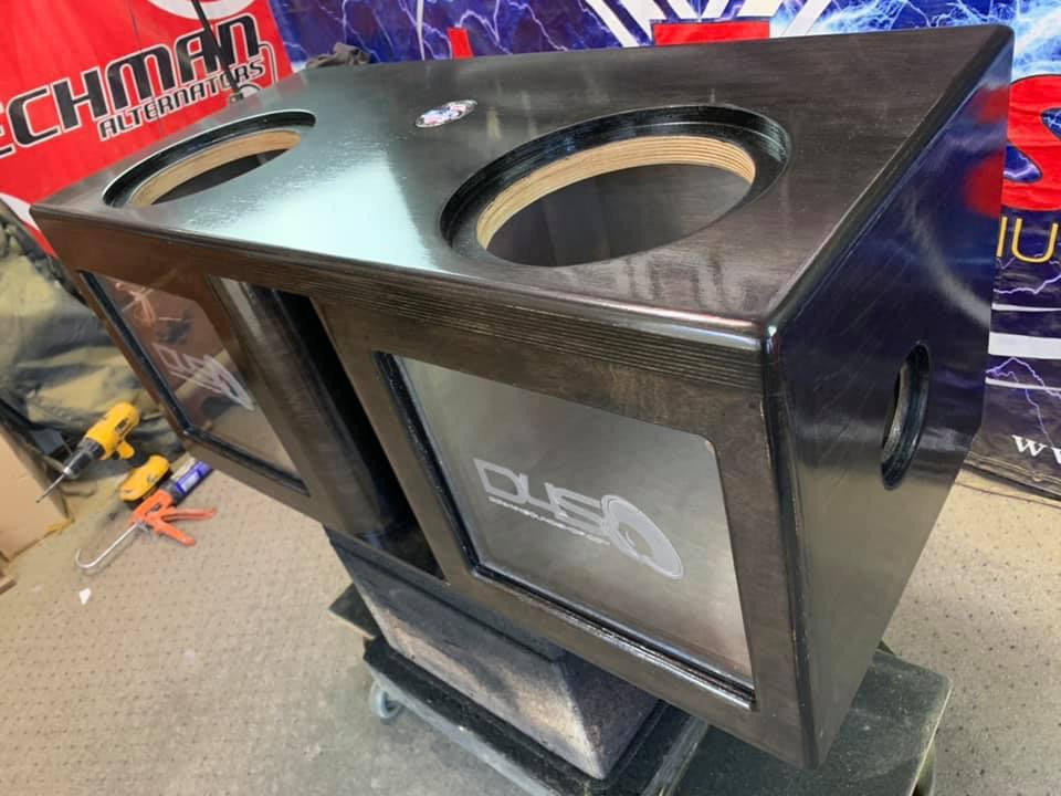 Down4Sound Dual 6.5" OR 8" Custom Kerf Ported Subwoofer Box (hand Made IN The Usa) Subwoofer Enclosure