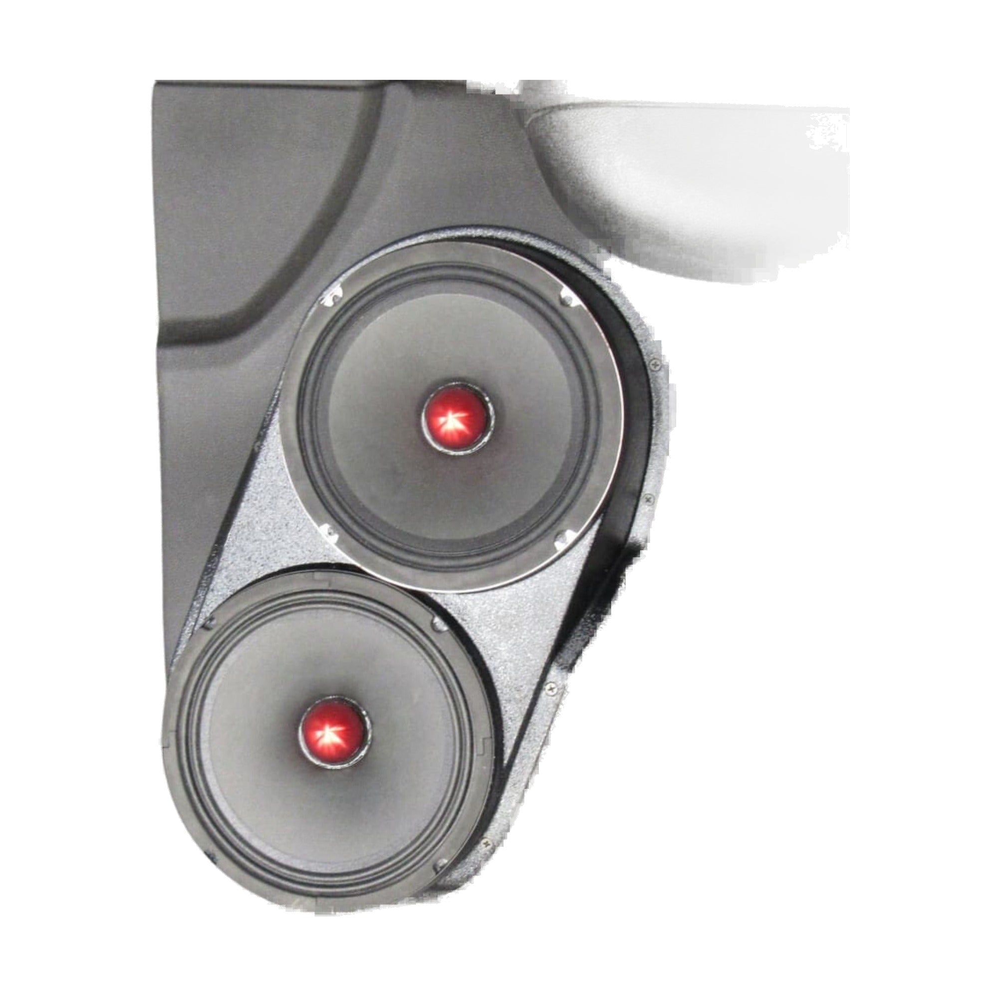 Custom Speaker Pods 10-GM-FT-UH-EW-FD-D8 Dual 8" Front Pods - 10-14 Escalade