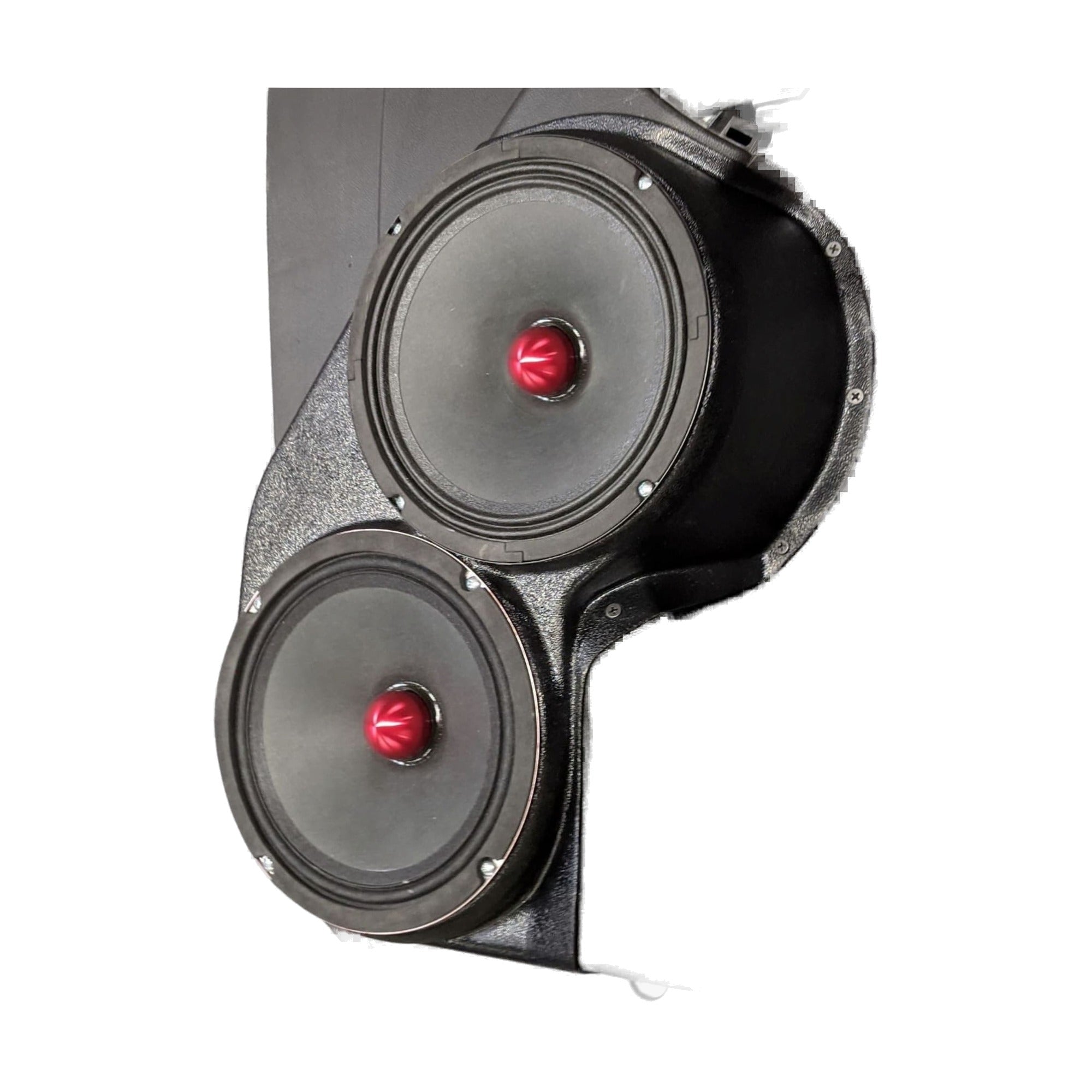 Custom Speaker Pods 19-GM-FP-UV-EW-FD-D8 Dual 8" Pods - 19-26 Silverado