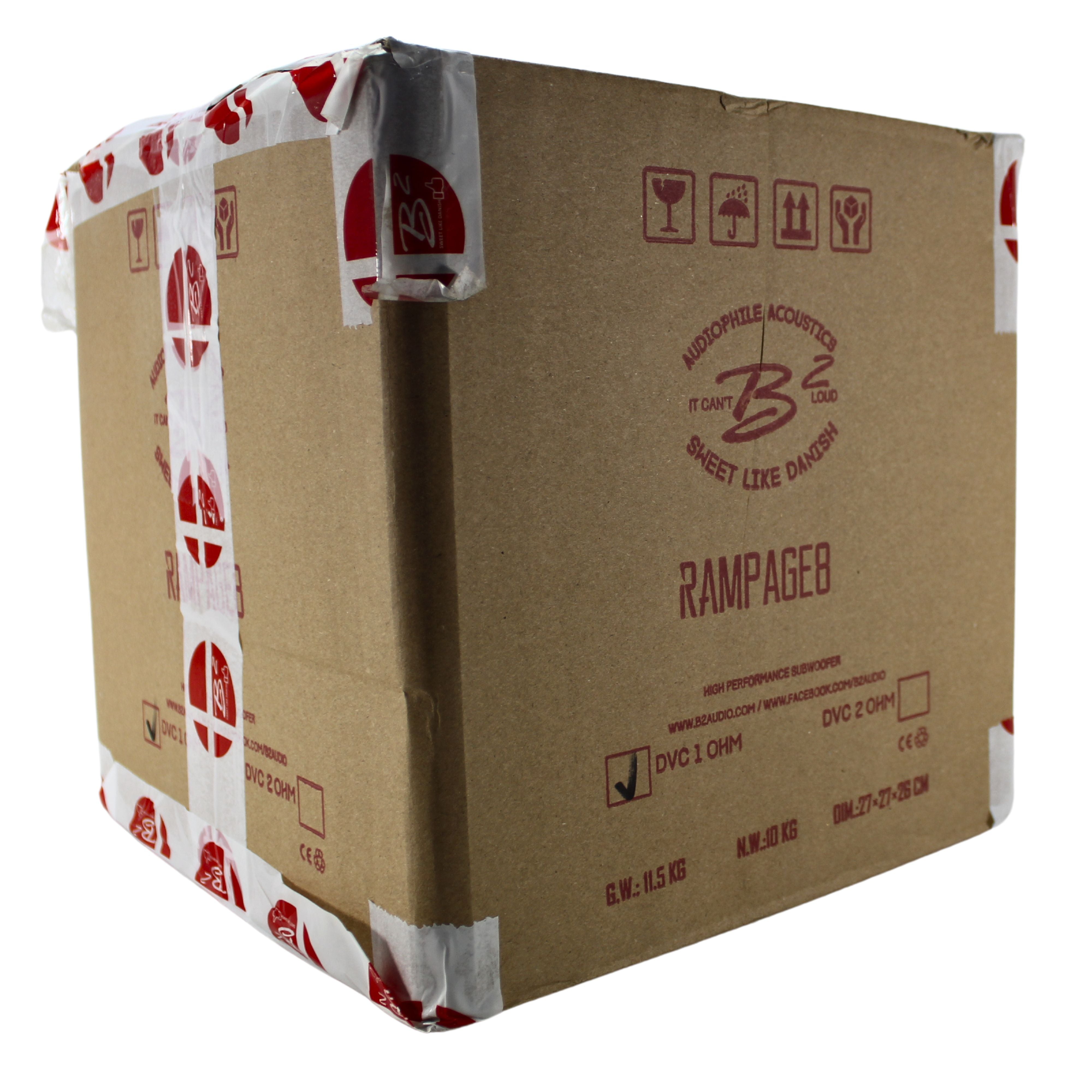 B2 Audio RAMPAGE8 V2 8" Speaker 1000W RMS Dual 1 Ohm — image 8