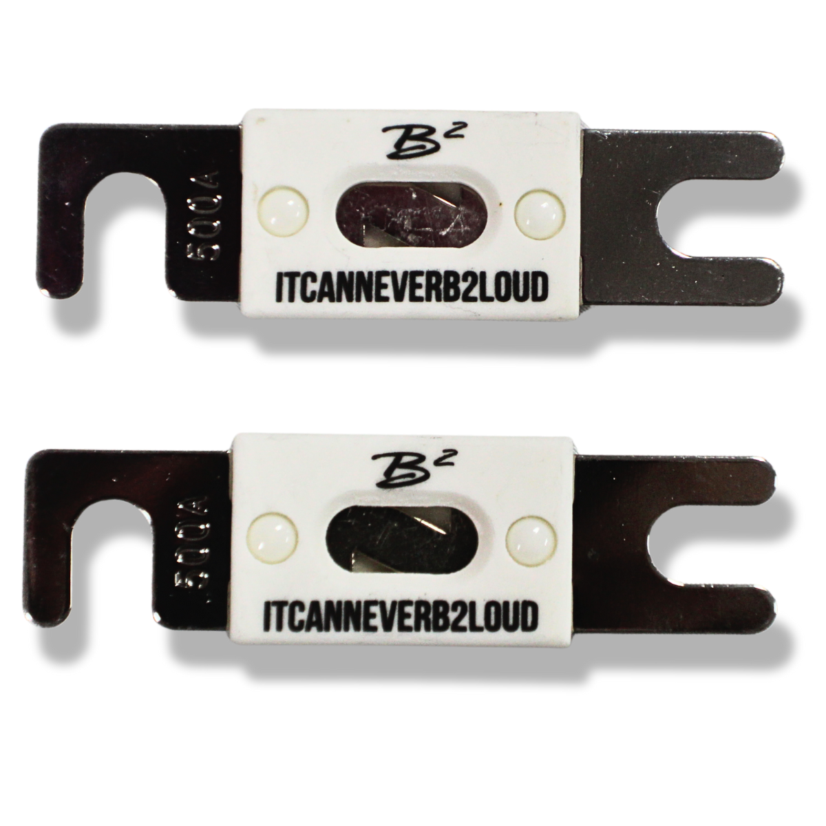B2 Audio 500A ANL High Temperature Ceramic Fuse Pair ANL-500A — image 2