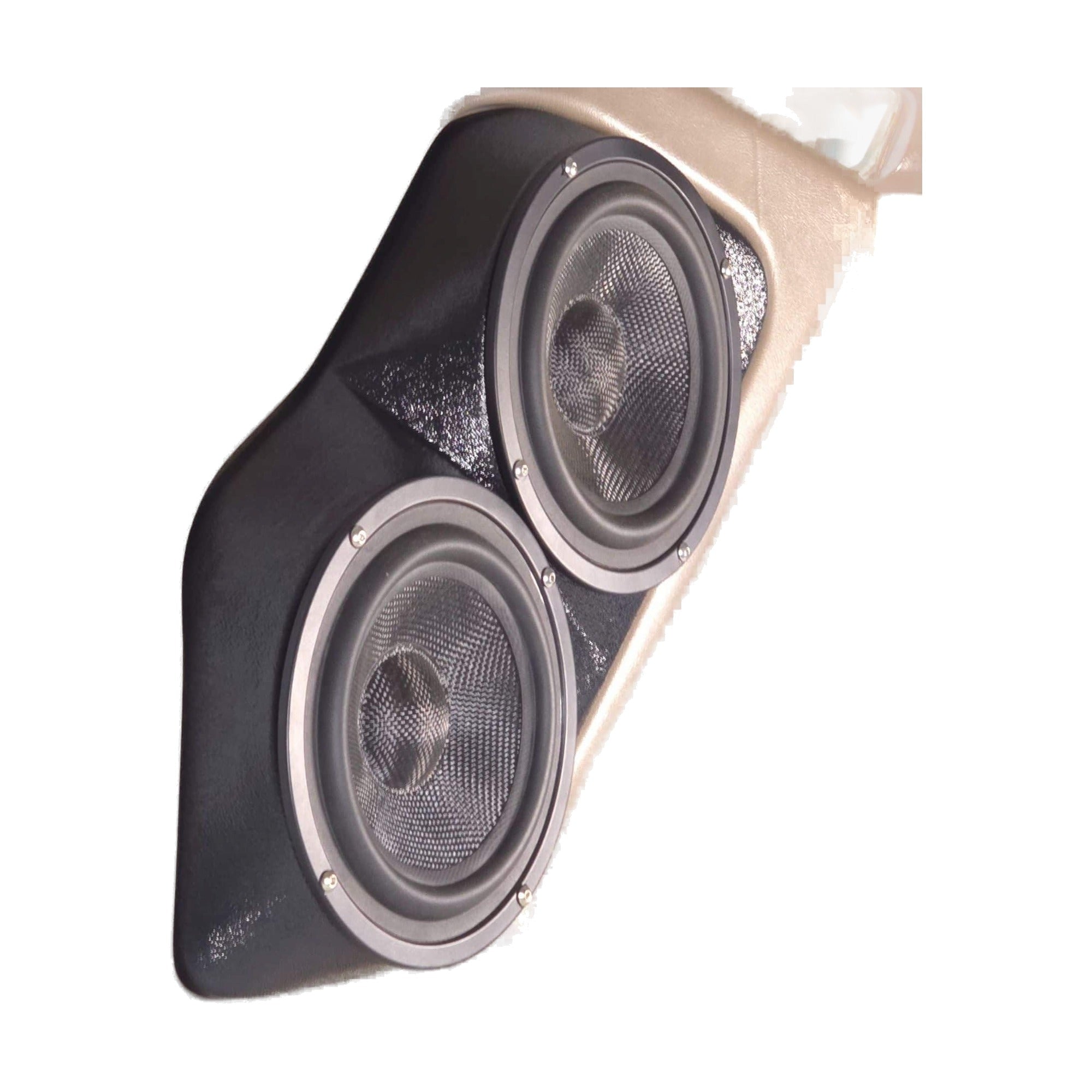 Custom Speaker Pods 00-GM-FT-UV-EW-FD-D6-FL Flangeless Dual 6.5" Front Pods - 00-06 Escalade
