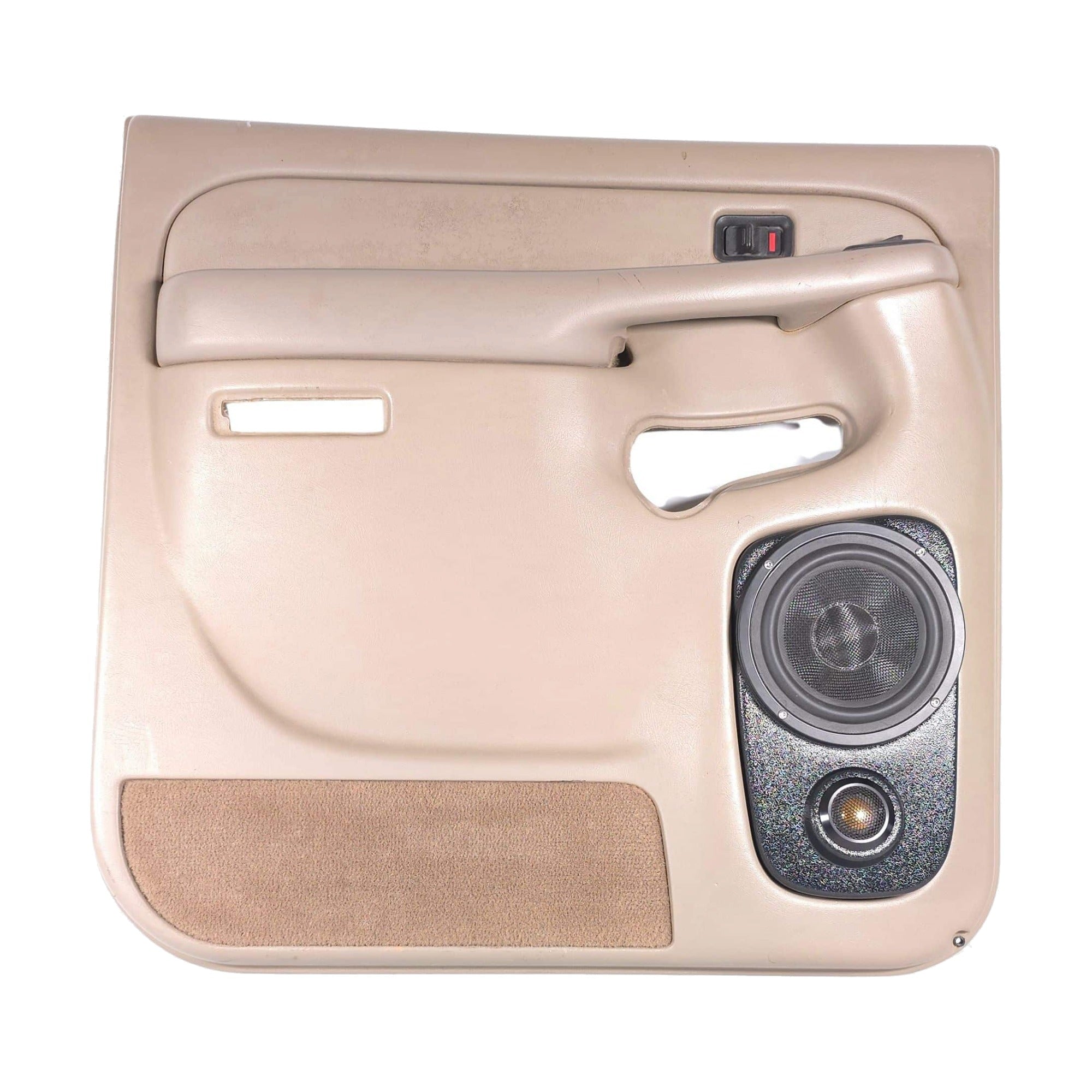 Custom Speaker Pods 00-GM-FT-FS-EW-RD-62-FL Flangeless 6.5 + 2" Tweeter Rear Pods - 00-06 Escalade