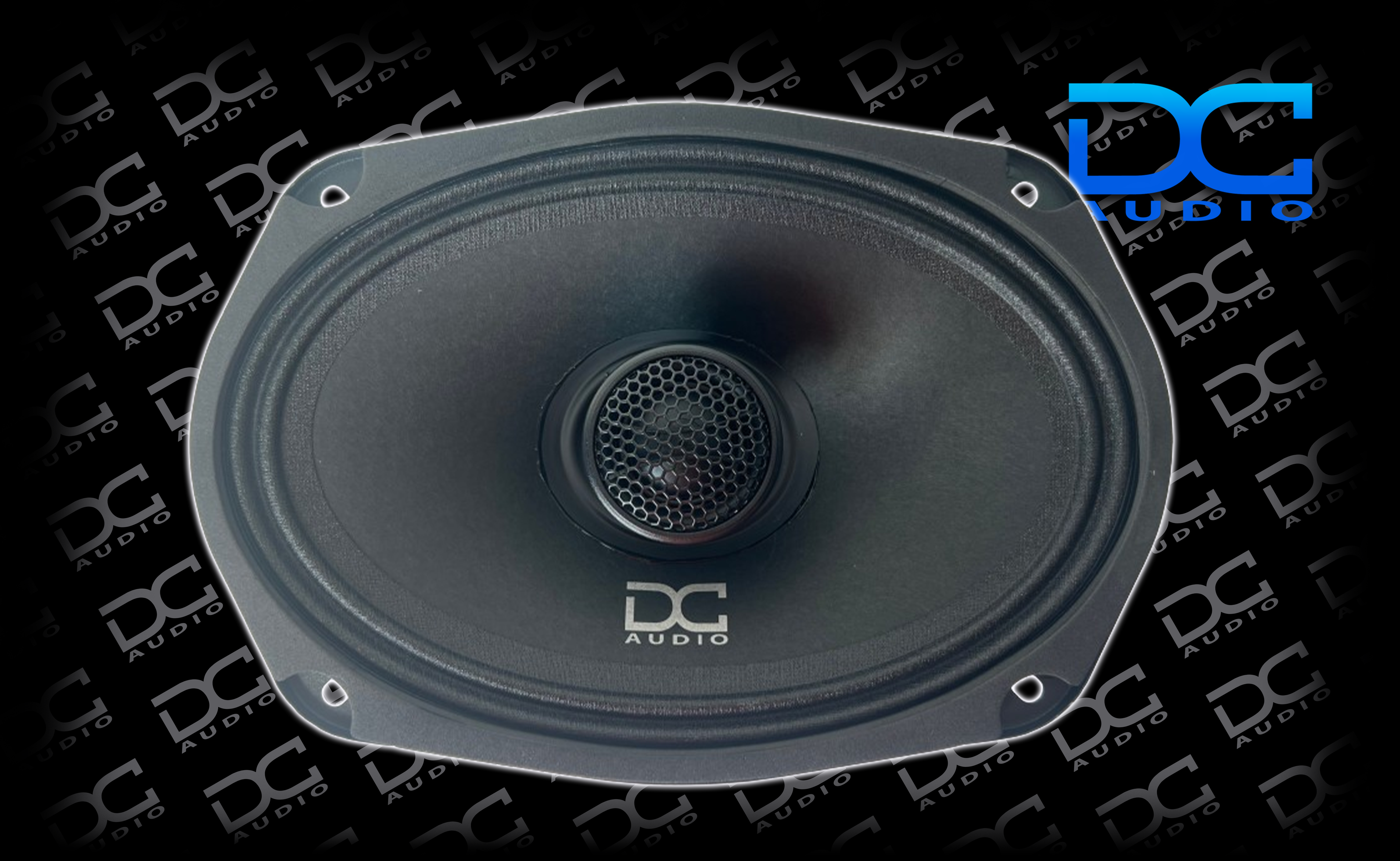 DC Audio DC-6x9CX 6x9" Coaxial Speakers 120W 4 Ohm (Pair)
