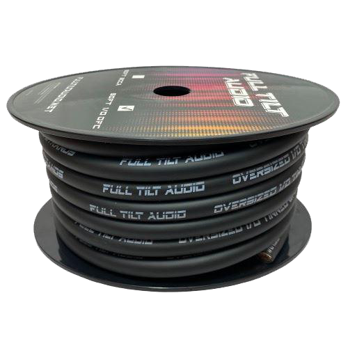 Sundown Audio Full Tilt 50' 1/0 AWG OFC Power/Ground Cable
