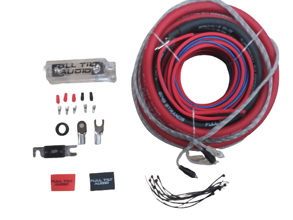 Sundown Audio Full Tilt Audio 1/0 AWG OFC Amplifier Wire Kits