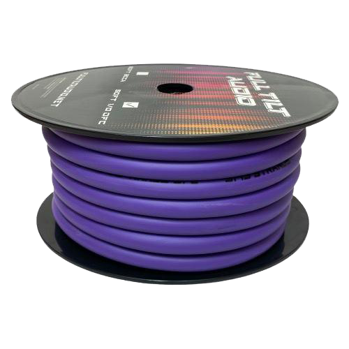 Sundown Audio Full Tilt 50' 1/0 AWG OFC Power/Ground Cable