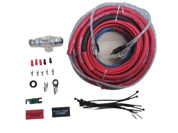 Sundown Audio Full Tilt Audio 4 AWG OFC Amplifier Wire Kits