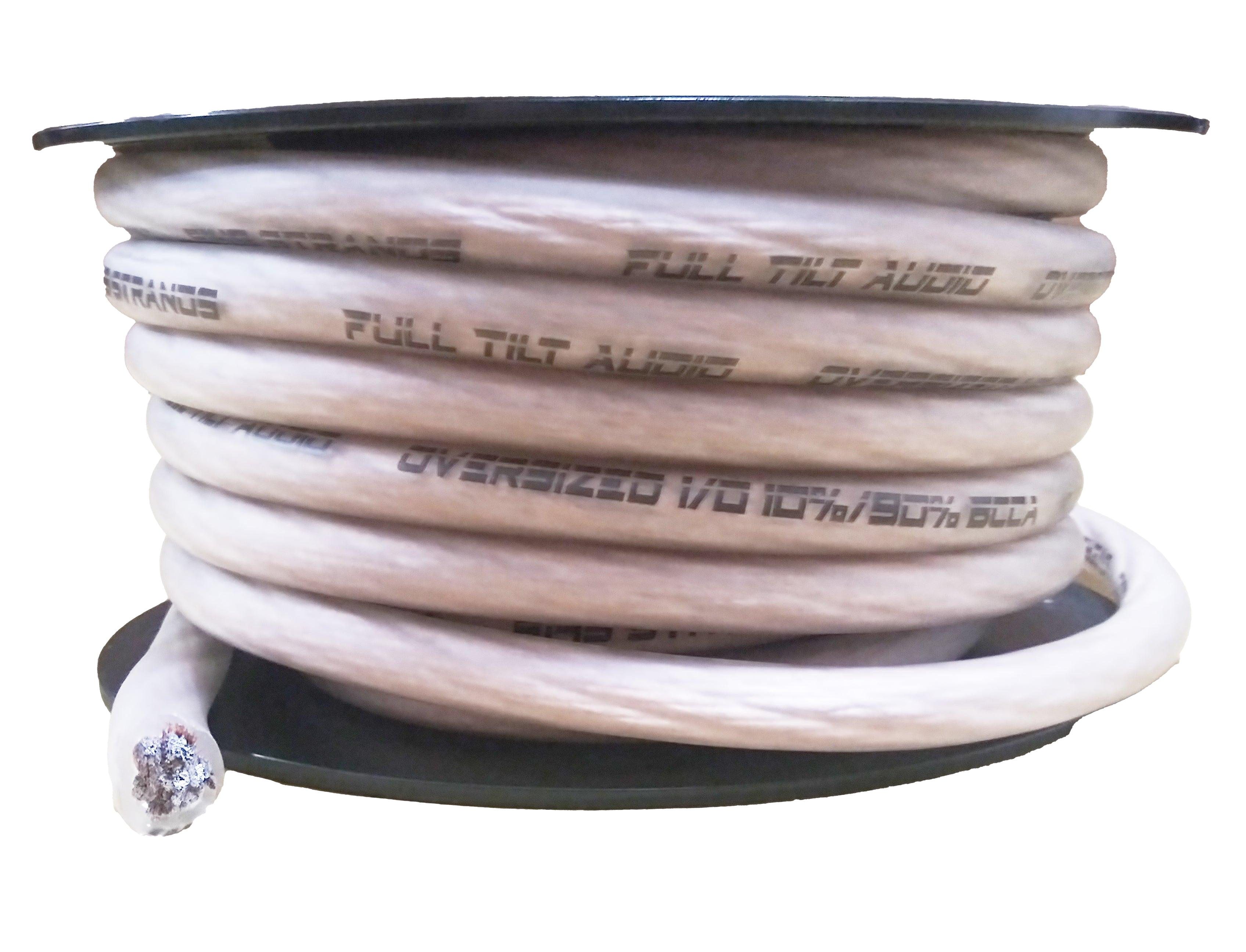 Sundown Audio Full Tilt 50' 1/0 AWG CCA Power/Ground Cable