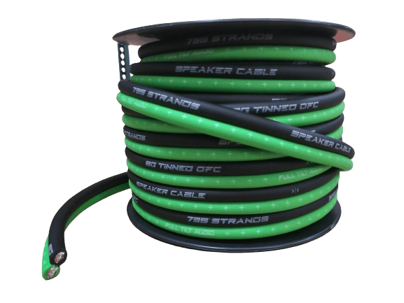 Sundown Audio Full Tilt Audio 50' 8 AWG 100% OFC Speaker Wire