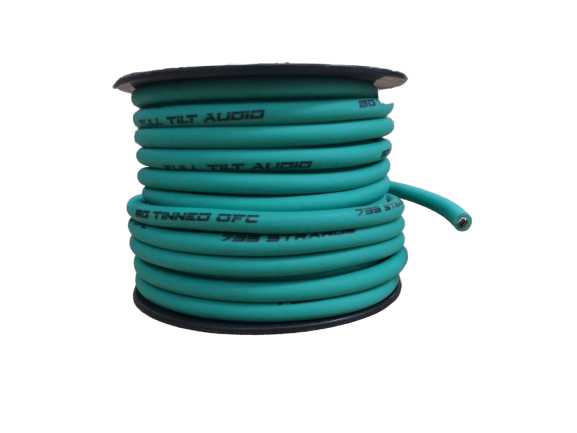 Sundown Audio Full Tilt 50' 8 AWG OFC Power/Ground Cable