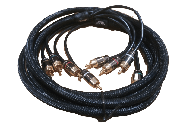 Sundown Audio Full Tilt Audio HQ Series 4-Channel RCA Cable