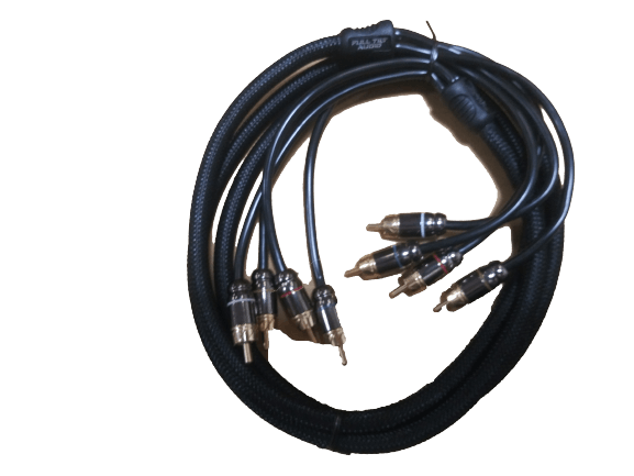Sundown Audio Full Tilt Audio HQ Series 4-Channel RCA Cable