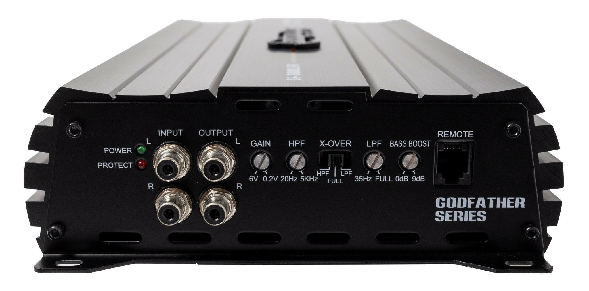 American Bass Godfather 3000.1 Class AB High Performance Digital Monoblock Amplifier 3000W RMS