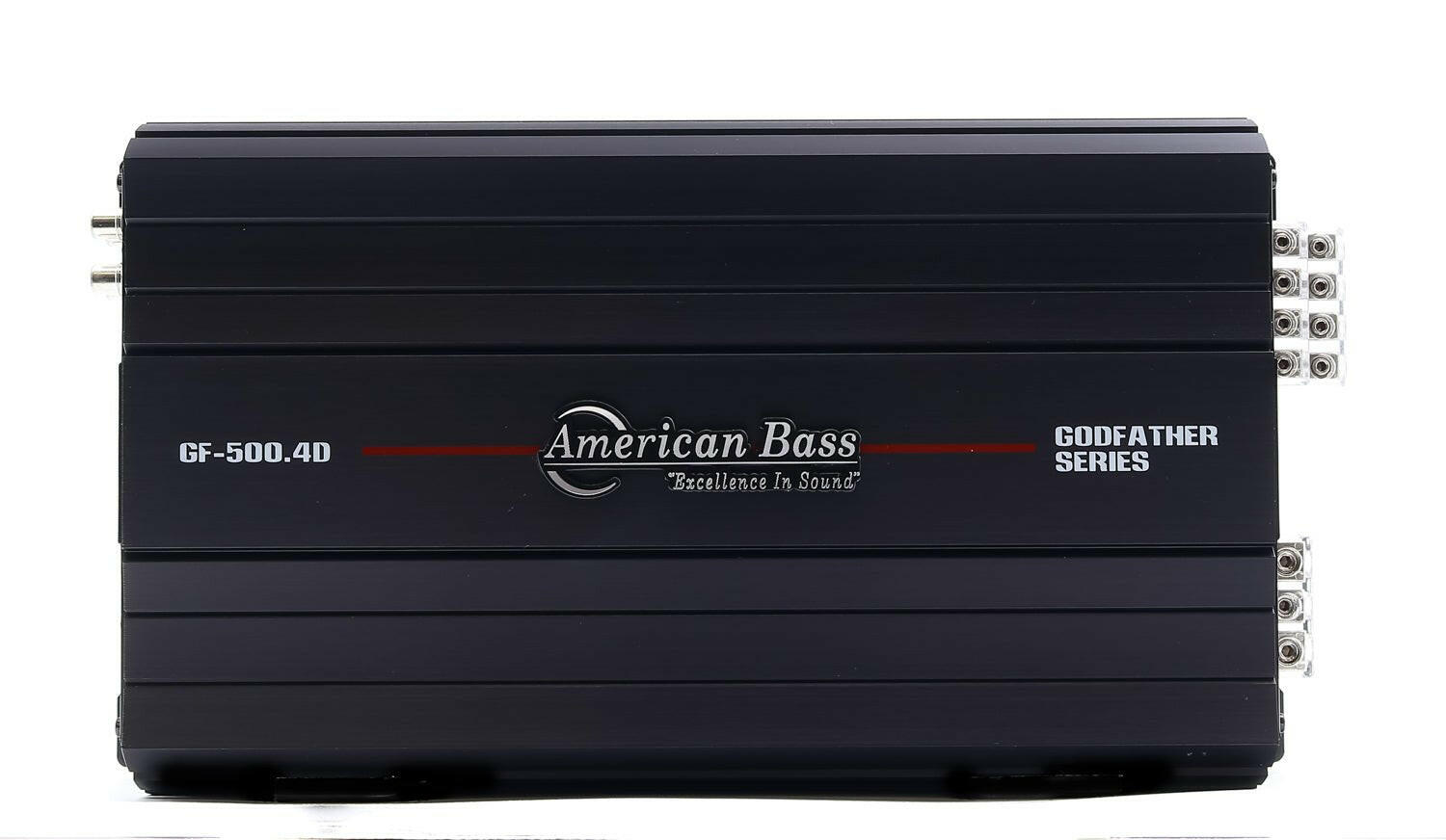 American Bass Godfather 500.4D Class D High Performance Multichannel Amplifier