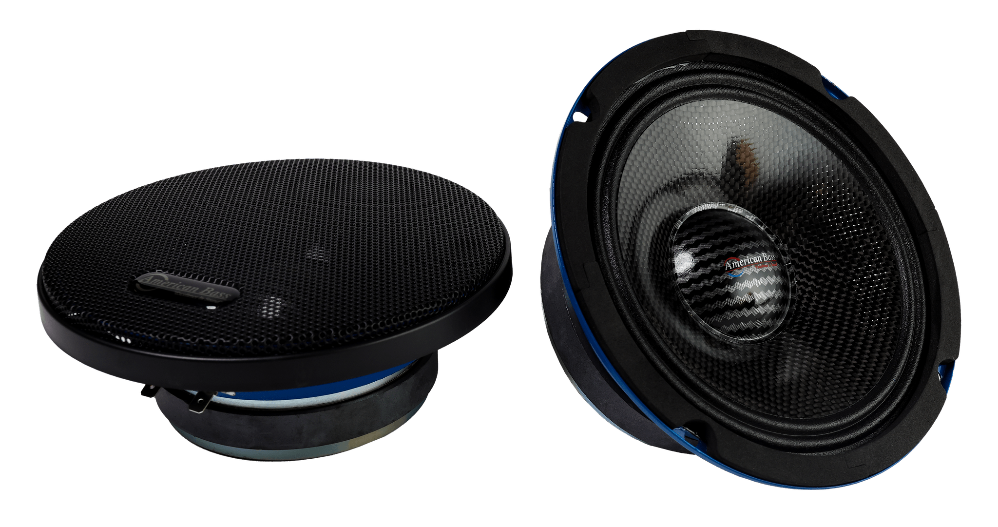 American Bass Godfather 6.5 Carbon Cone Midrange Speakers 200 Watts (Pair)