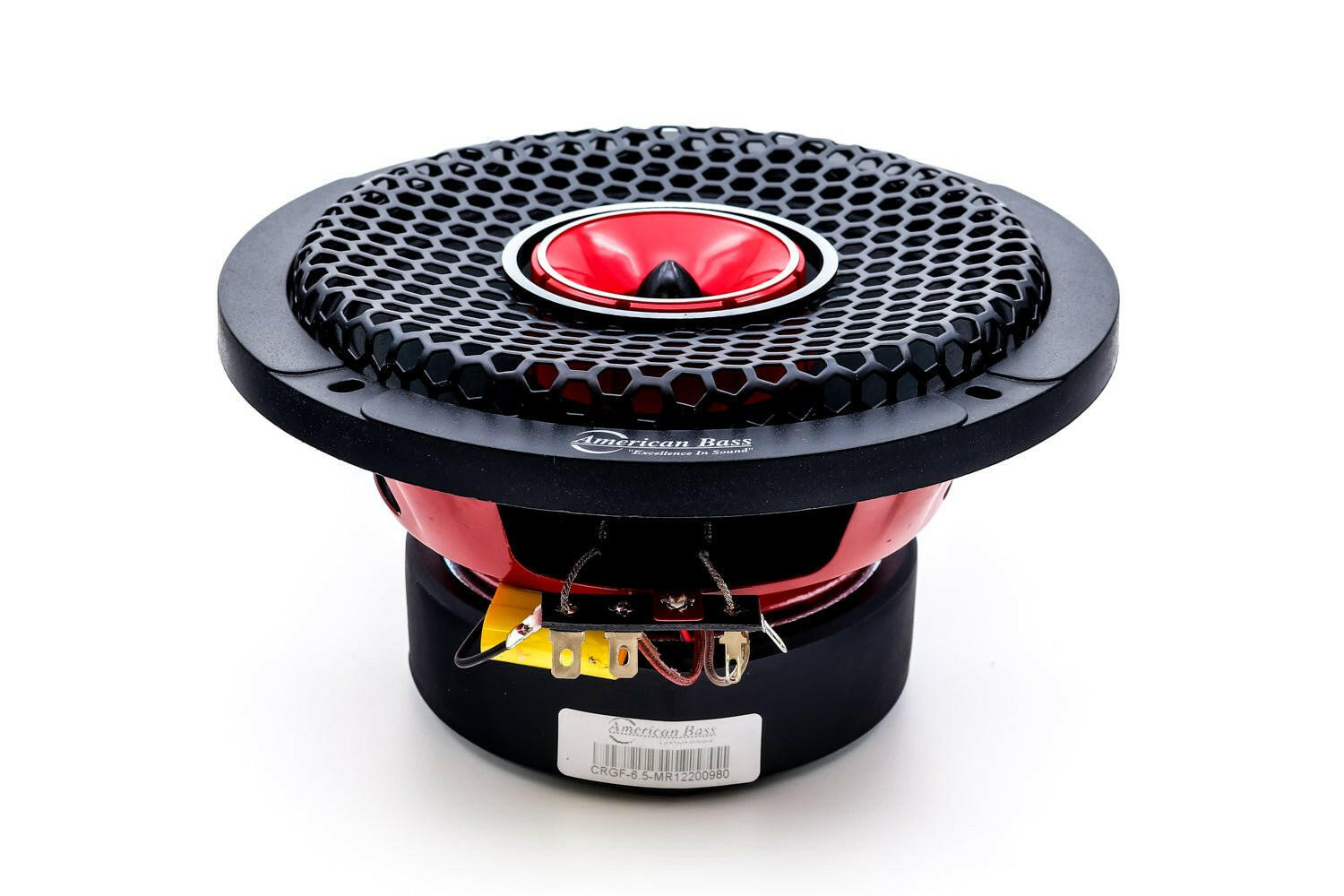 American Bass Godfather 6.5 Midrange Speaker w/Tweeter 300 Watts
