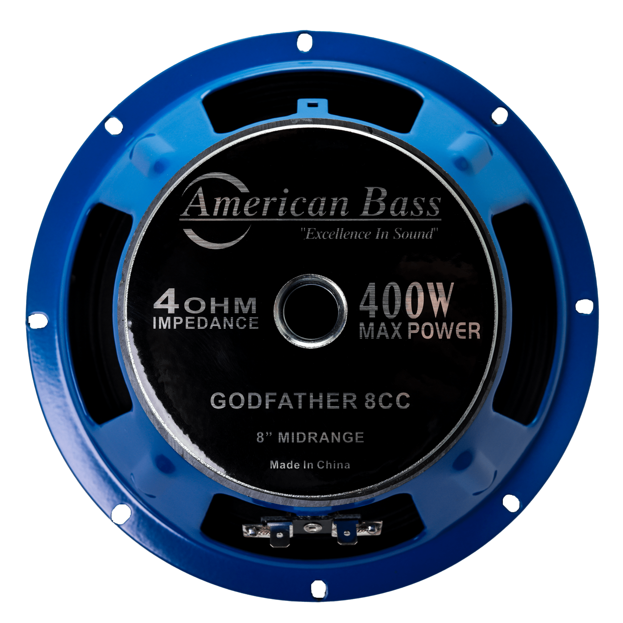American Bass Godfather 8" Carbon Cone Midrange Speaker 200 Watts