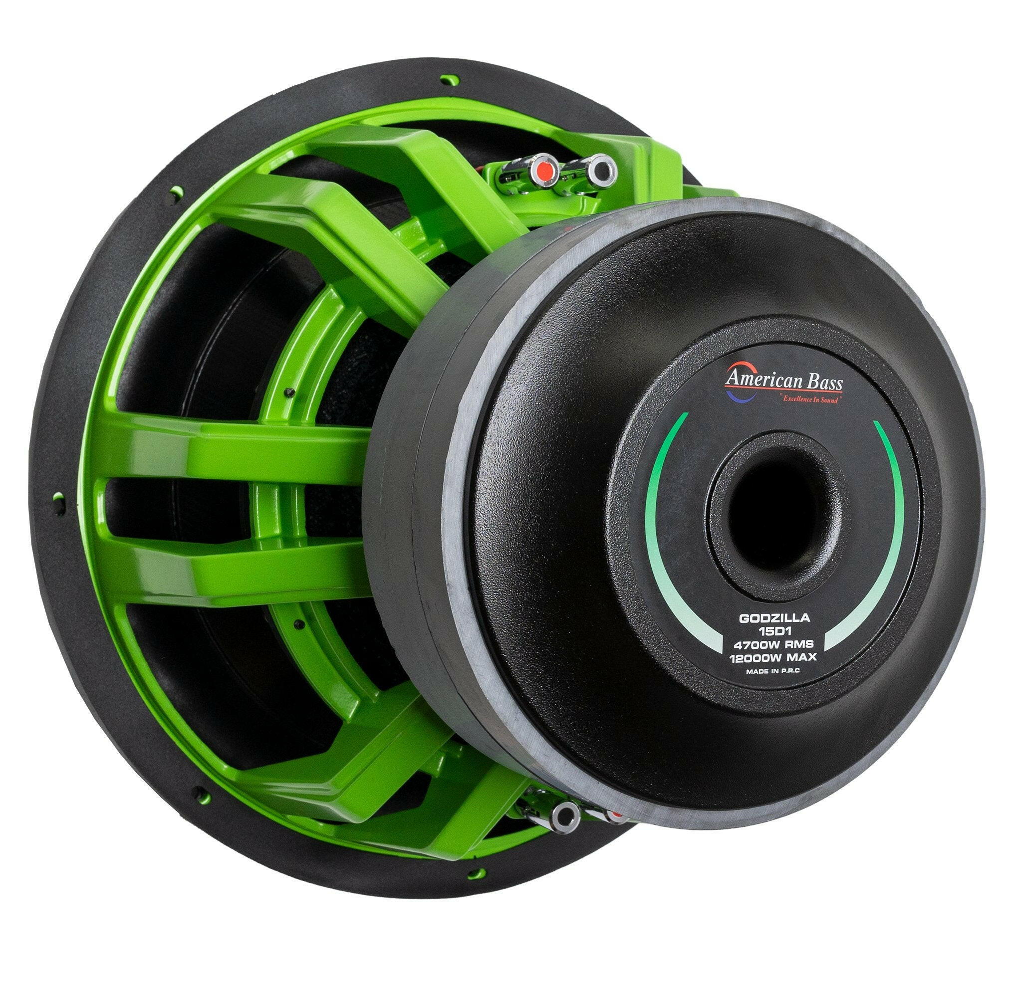American Bass Godzilla 15" Car Subwoofer 4700 Watts RMS Dual Voice Coil 1 Ohm or 2 Ohm