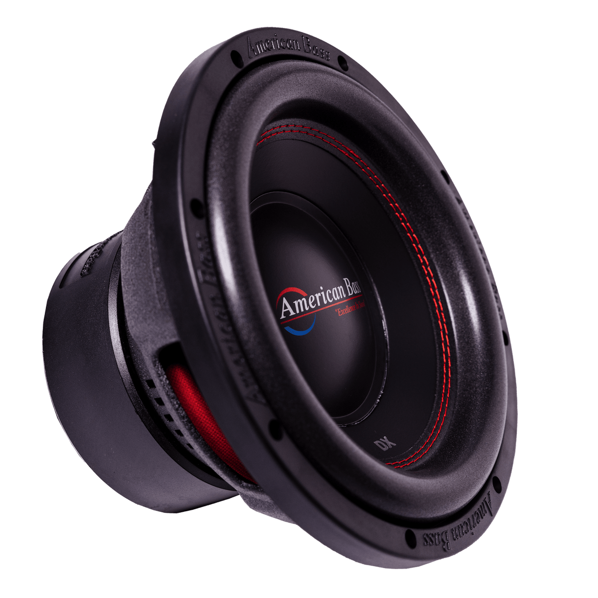 American Bass Ground Pound Bundle — 2x DX 10" Subwoofer + VFL Rebel REBEL-3000.1 Amplifier