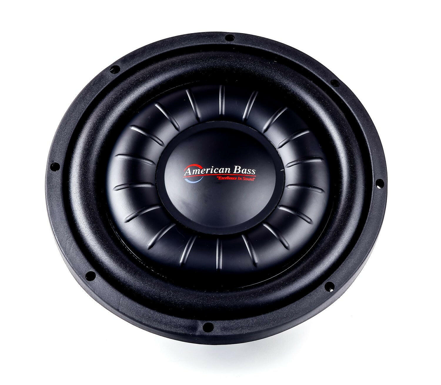 American Bass Hawk Slim 10" Car Subwoofer 700 Watts RMS Dual Voice Coil 2 Ohm or 4 Ohm (Shallow Mount)