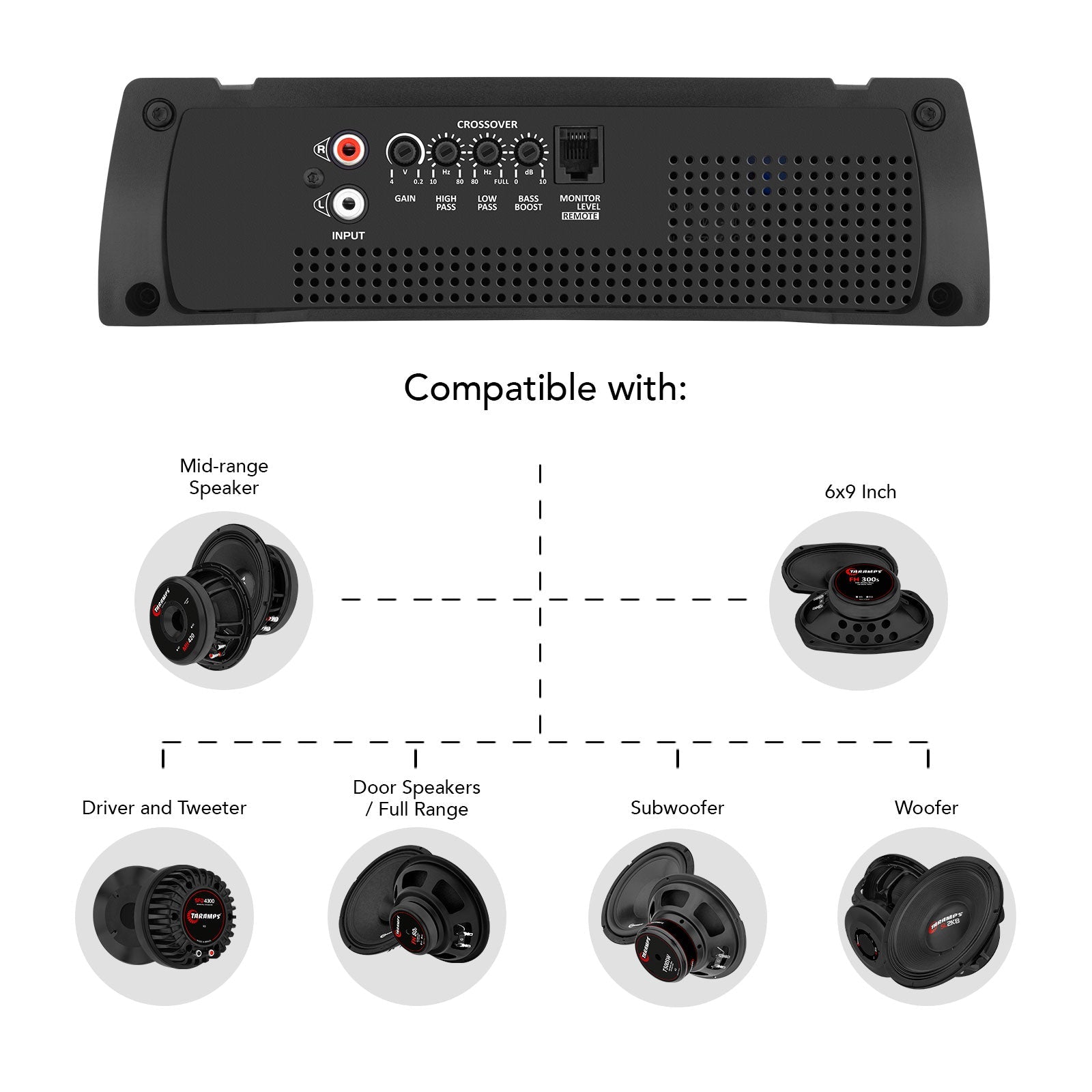 Taramps HD 3000 Car Audio Amplifier - 5