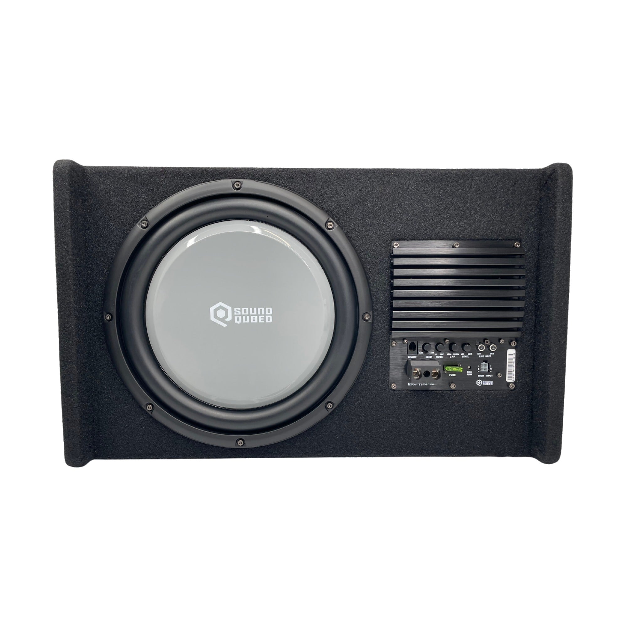 SoundQubed 12" Loaded Ported Subwoofer Enclosure