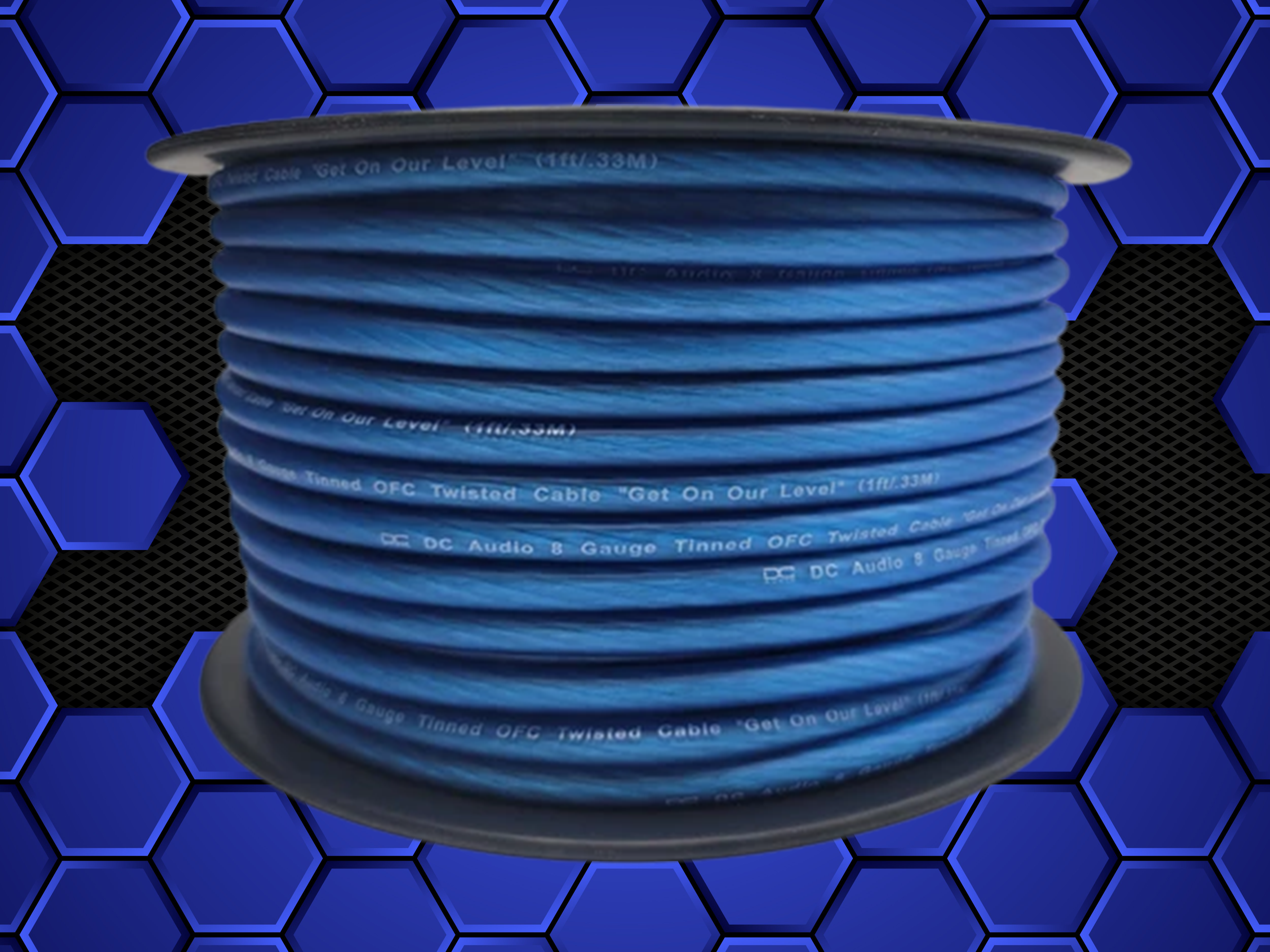 DC Audio 8 AWG Tinned OFC Power / Ground Wire