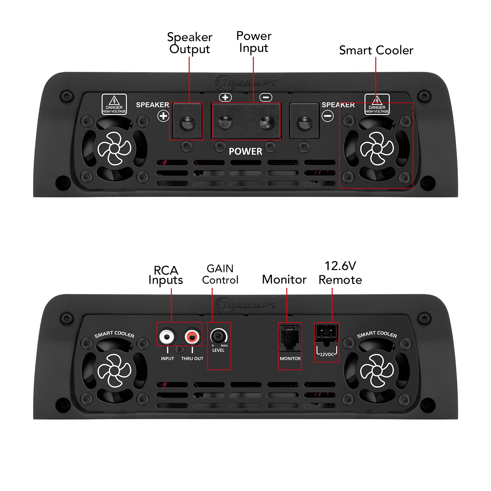 Taramps HV 80.000 CHIPEO Car Audio Amplifier - 6