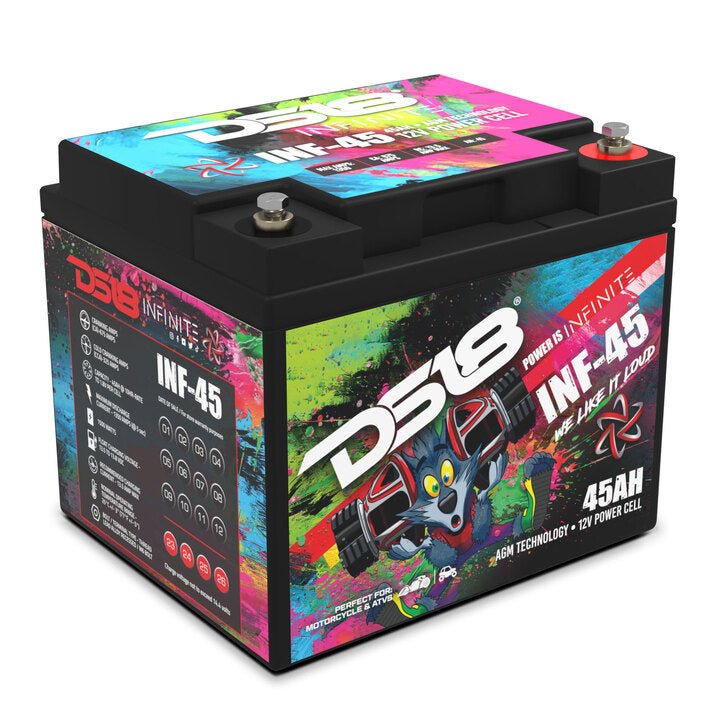 DS18 INFINITE 45 AH AGM Power Cell 12 Volt Battery