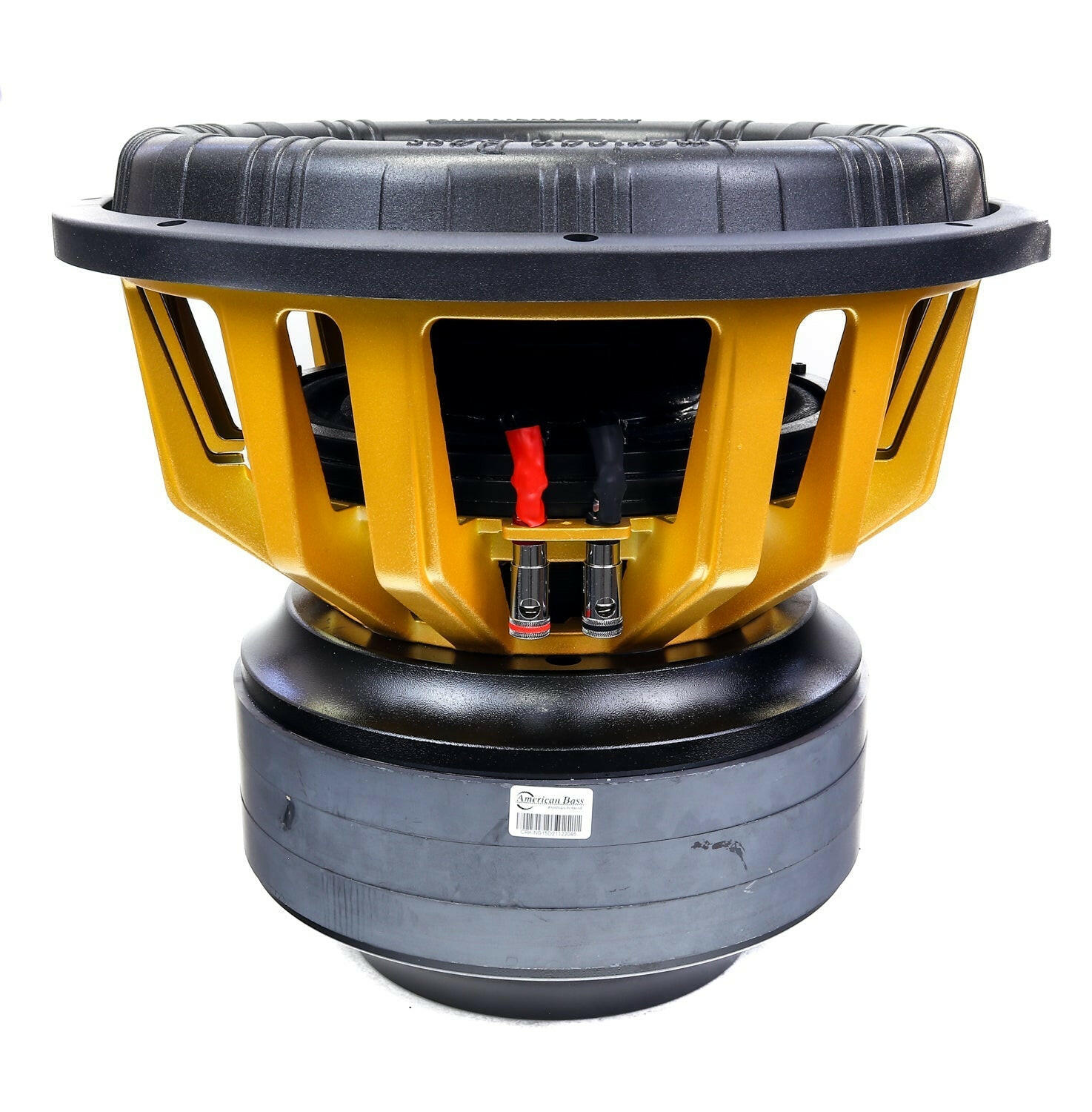 American Bass King 15" Car Subwoofer 6500 Watts RMS Dual Voice Coil 1 Ohm or 2 Ohm