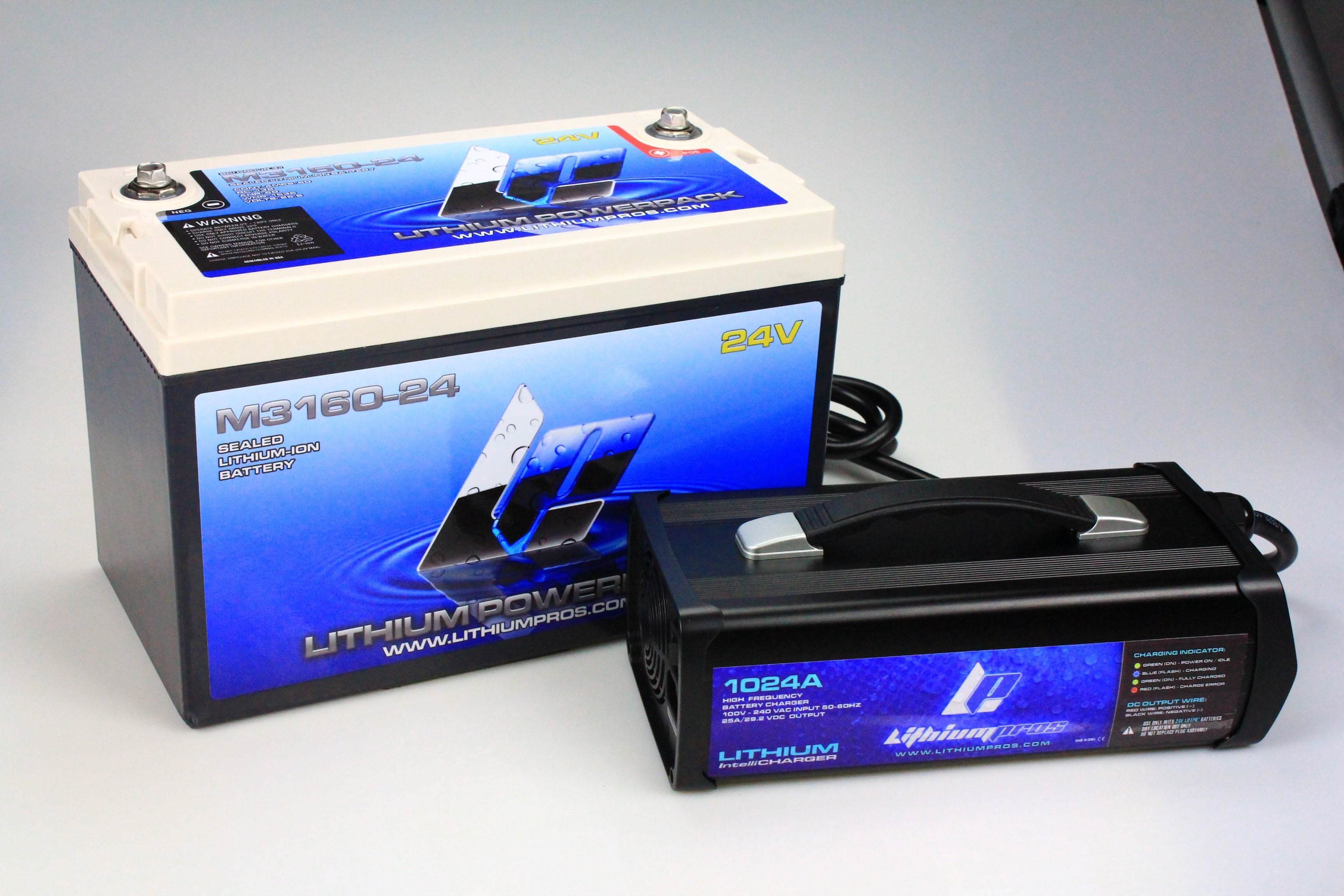 Lithium Pros M3175-24 25.6V 60Ah LiFePO4 Lithium Trolling Motor Battery – JS Ultimate Sounds