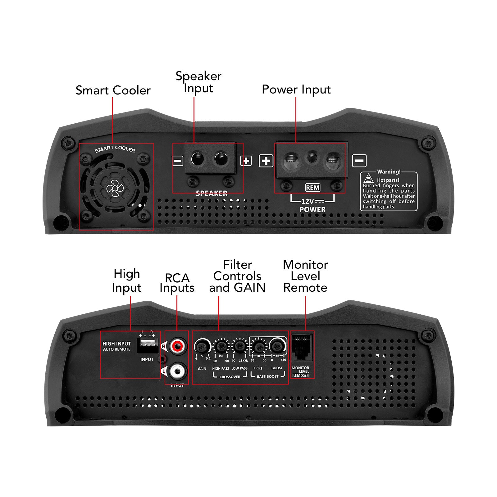 Taramps MD 1200.1 Car Audio Amplifier - 7
