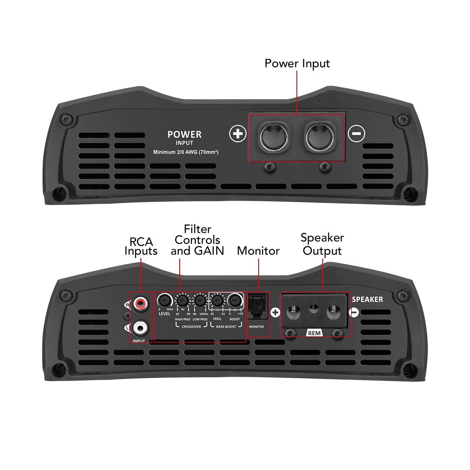 Taramps MD 5000.1 Car Audio Amplifier - 7
