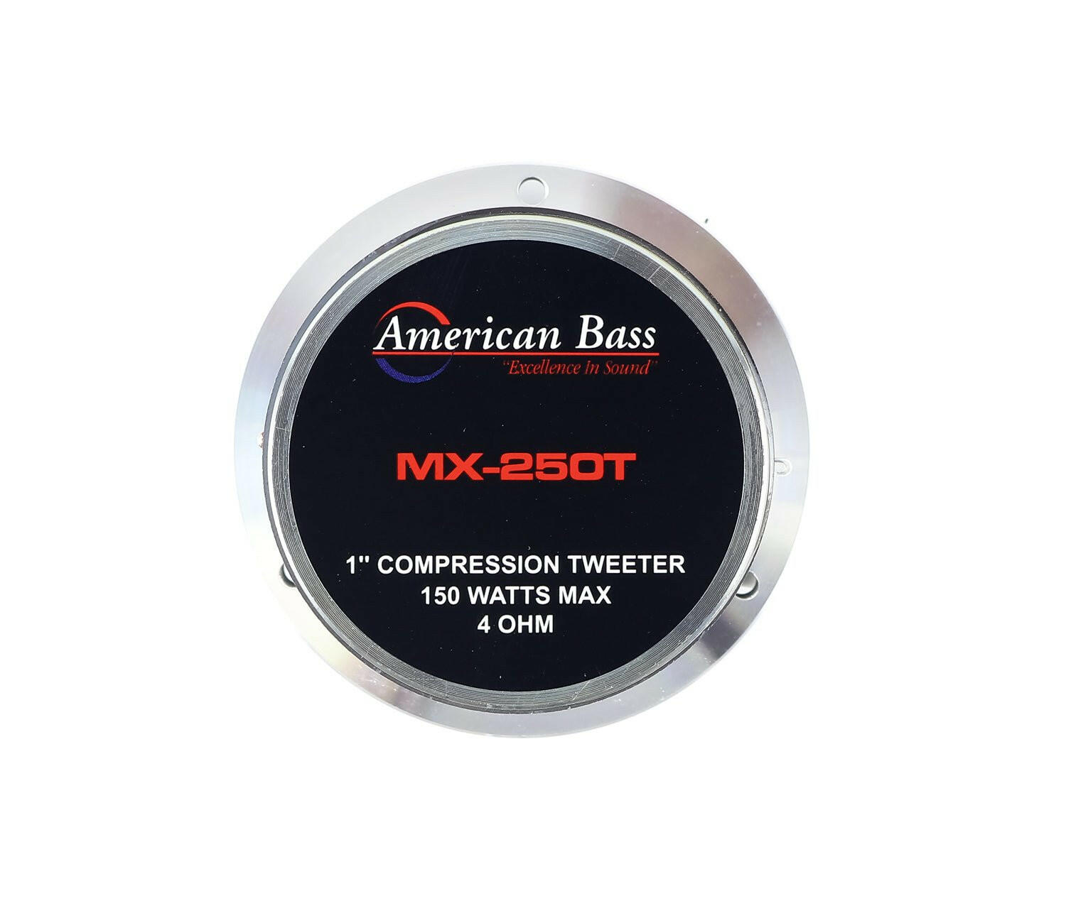 American Bass MX 250 Compression Super Tweeters, 150 Watts (Pair)
