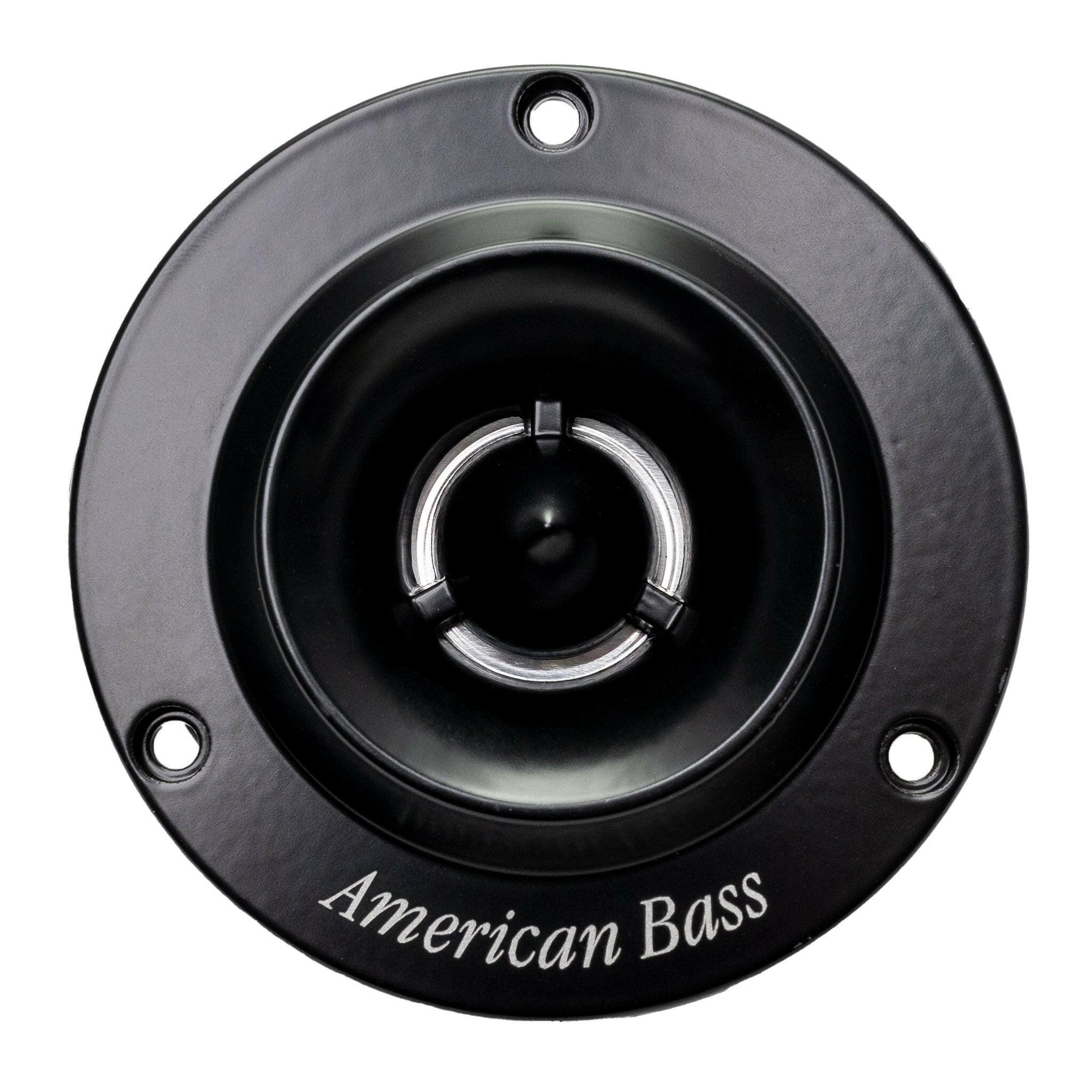 American Bass MX 252 Compression Super Tweeter (Black), 150 Watts