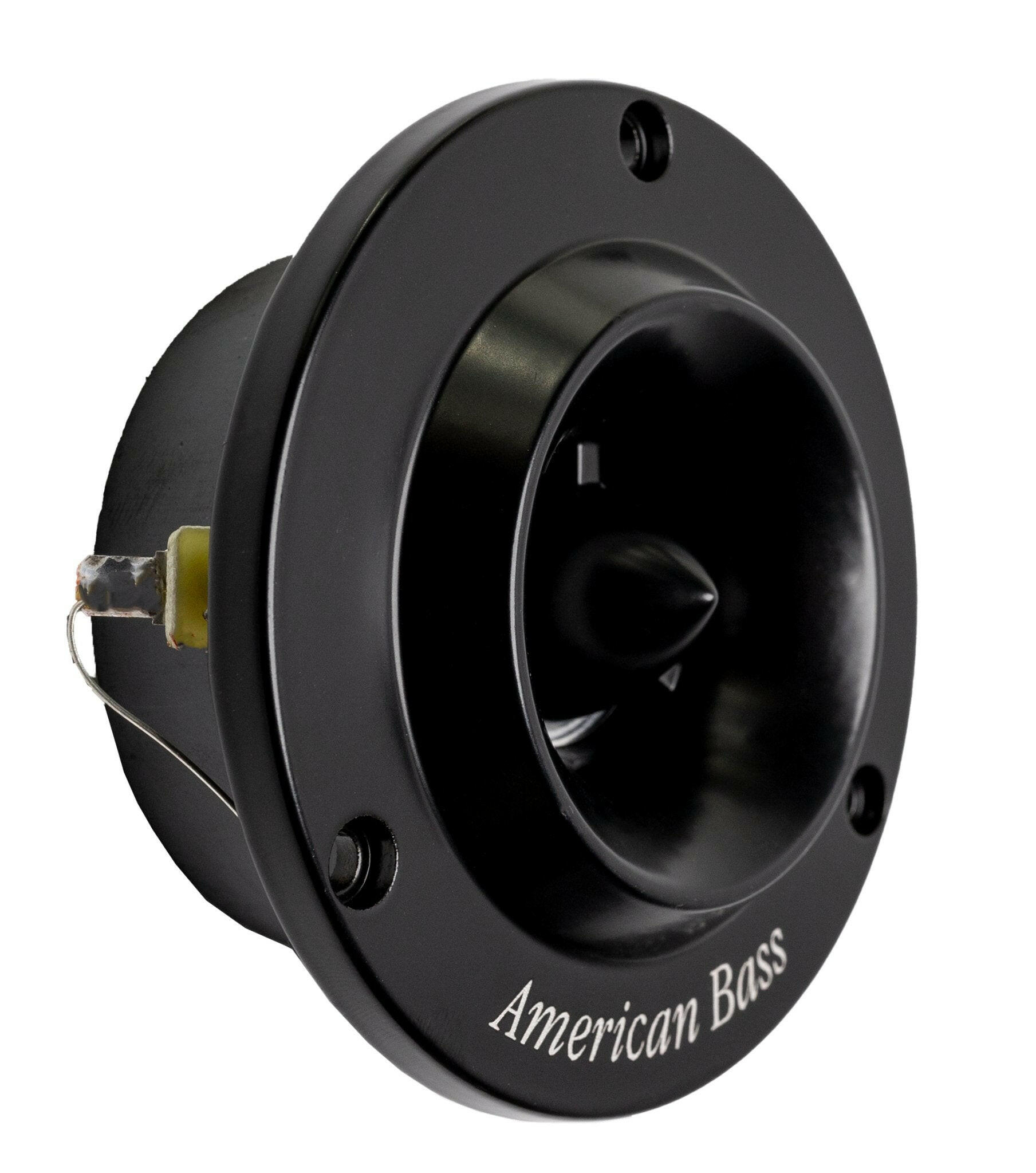American Bass MX 252 Compression Super Tweeter (Black), 150 Watts